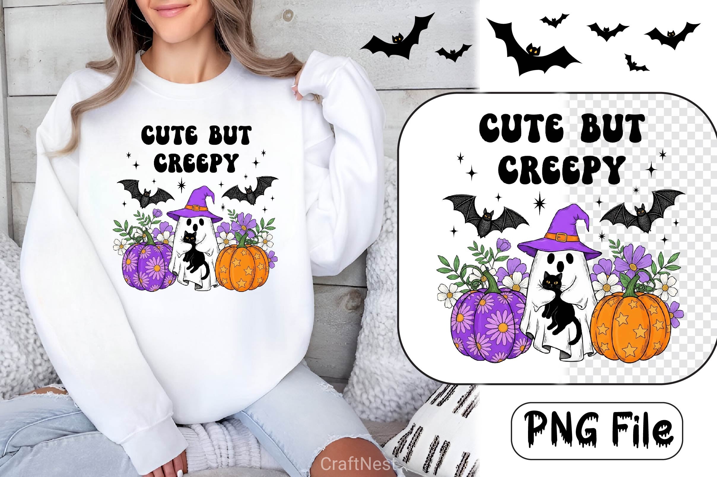 Groovy Halloween Clipart Bundle 4 - CraftNest - Digital Crafting and Art