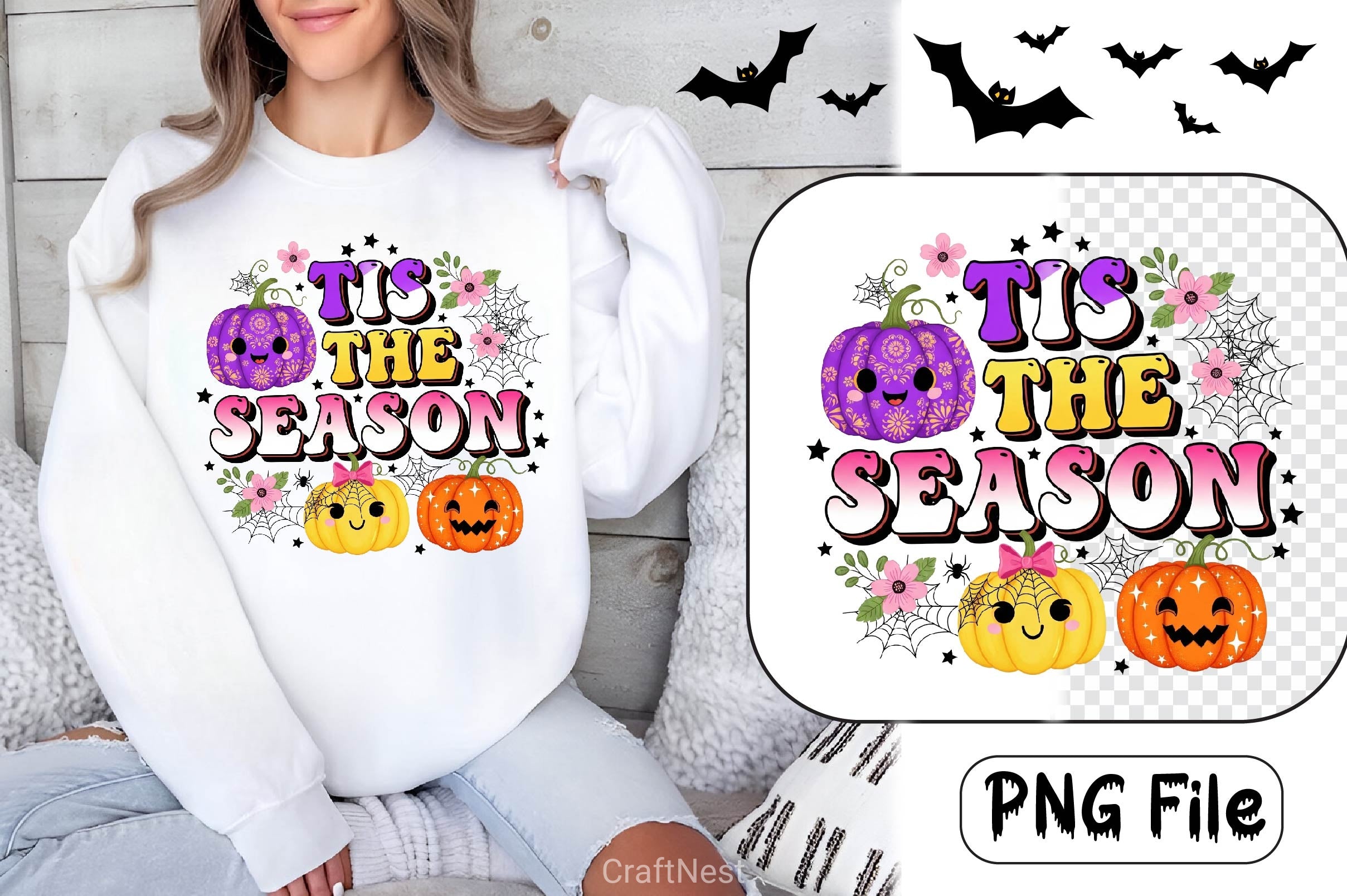 Groovy Halloween Clipart Bundle 3 - CraftNest - Digital Crafting and Art