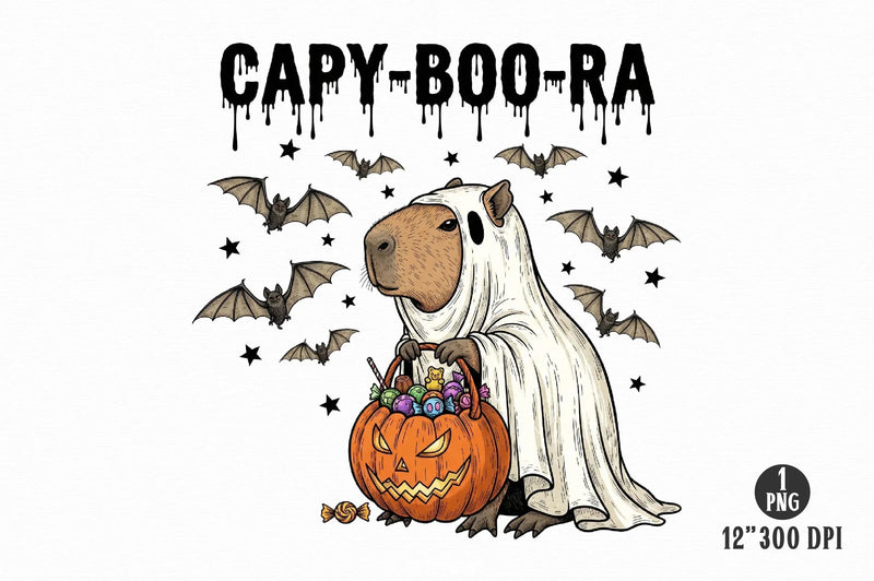 Halloween Capybara Clipart Bundle 9 - CraftNest - Digital Crafting and Art