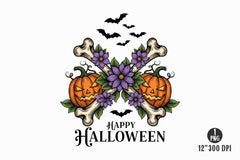 Skeleton Halloween Quote Clipart Bundle 12 - CraftNest - Digital Crafting and Art