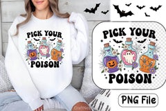 Groovy Halloween Clipart Bundle 14 - CraftNest - Digital Crafting and Art