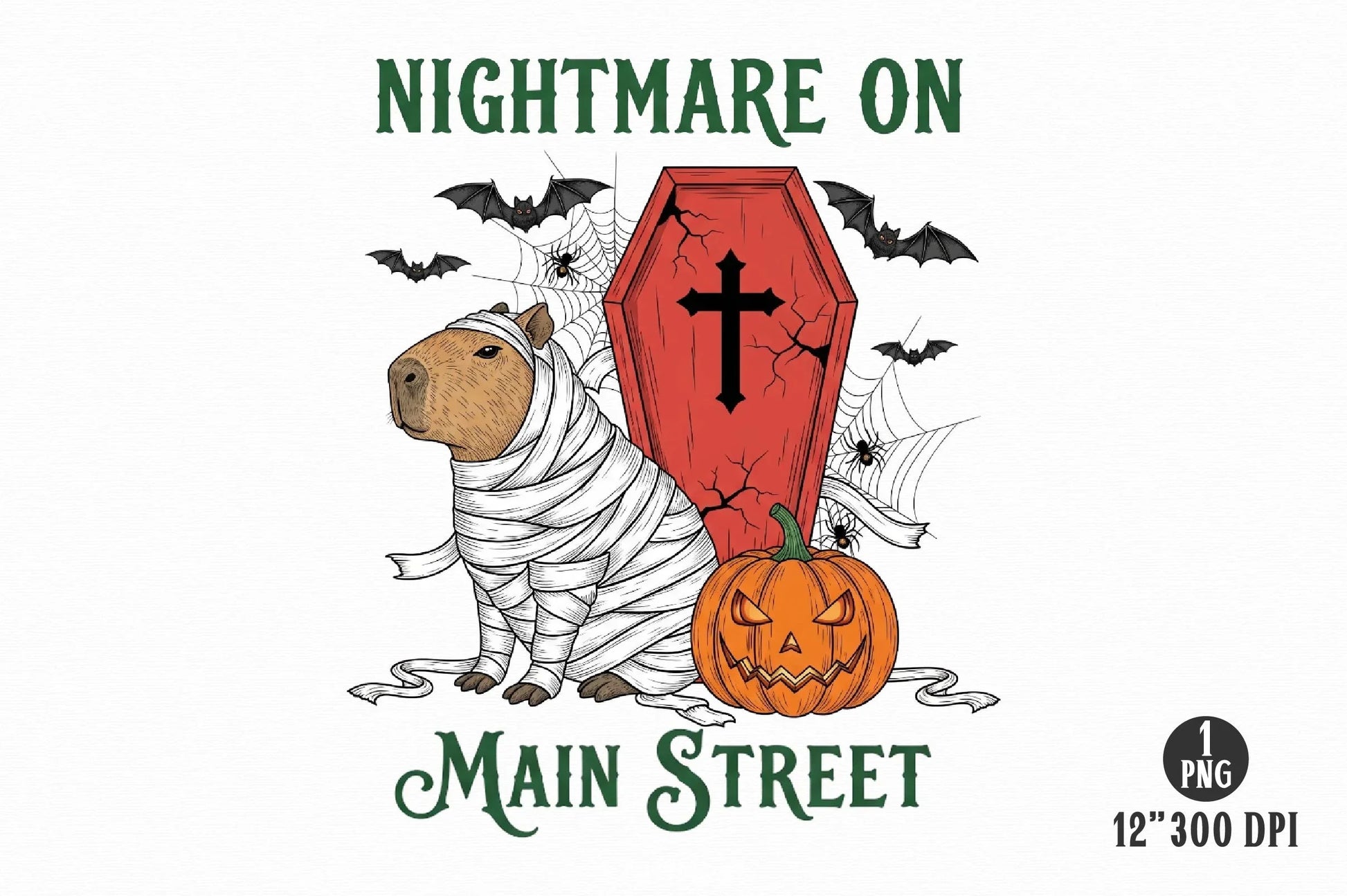 Halloween Capybara Clipart Bundle 6 - CraftNest - Digital Crafting and Art