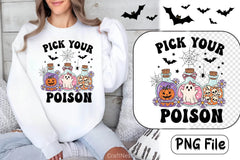 Groovy Halloween Clipart Bundle 6 - CraftNest - Digital Crafting and Art