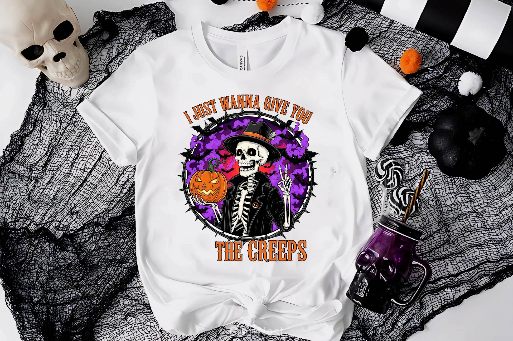 Skeleton Halloween Quote Clipart Bundle 2 - CraftNest - Digital Crafting and Art