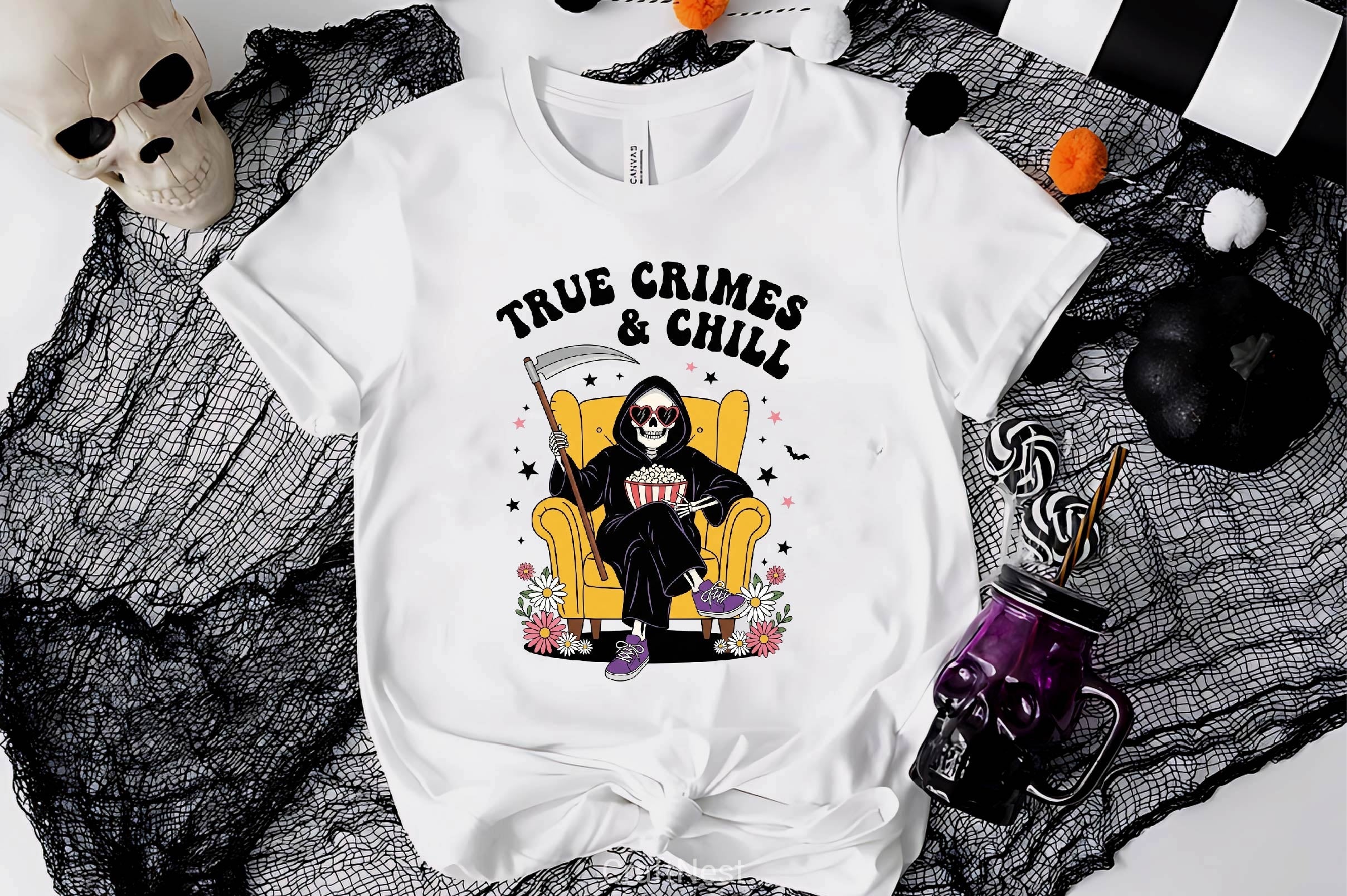 Groovy Halloween Clipart Bundle 22 - CraftNest - Digital Crafting and Art