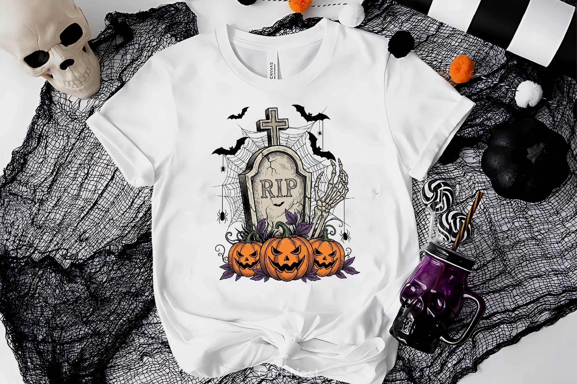 Skeleton Halloween Quote Clipart Bundle - CraftNest - Digital Crafting and Art