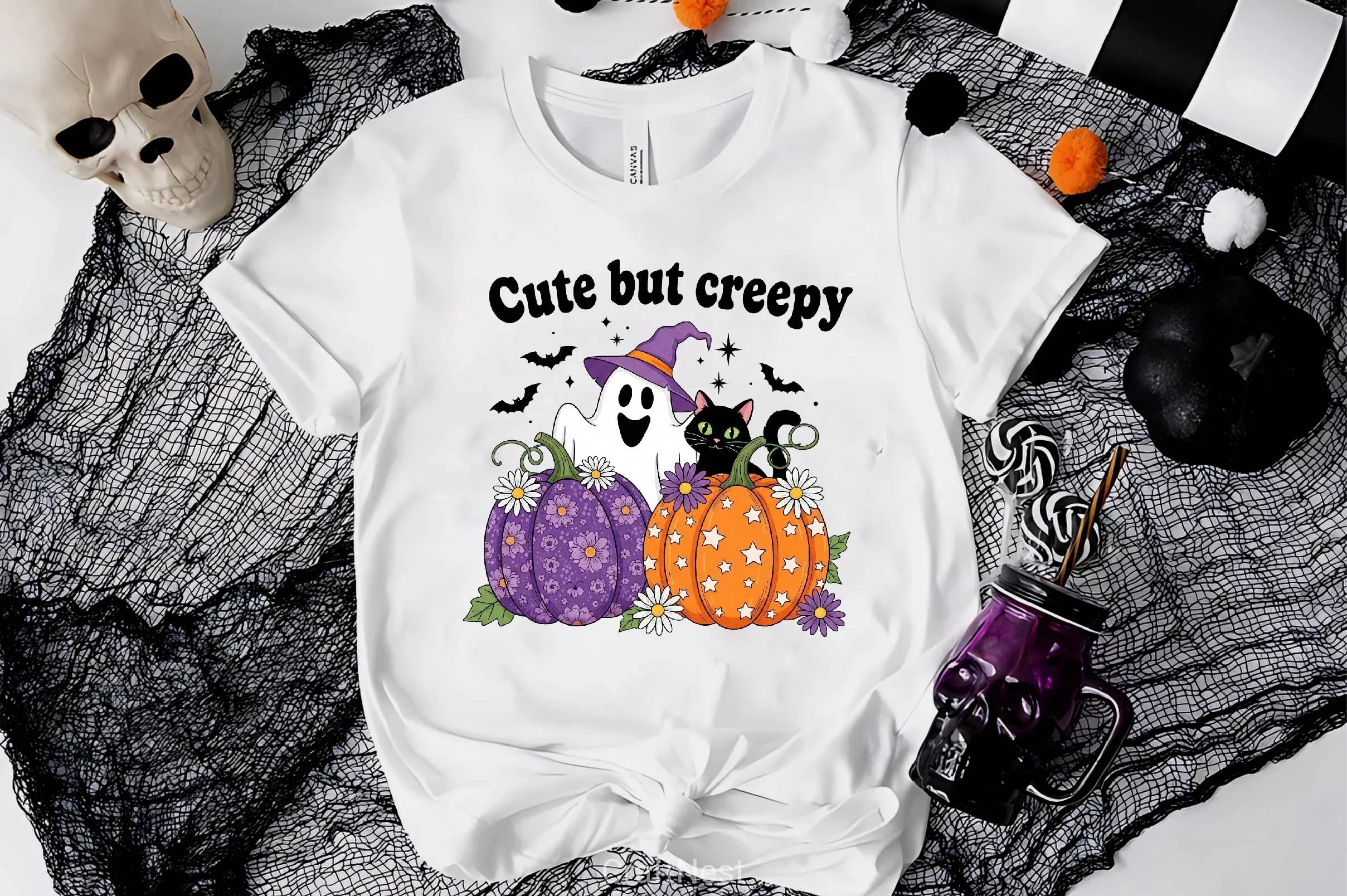 Groovy Halloween Clipart Bundle 18 - CraftNest - Digital Crafting and Art