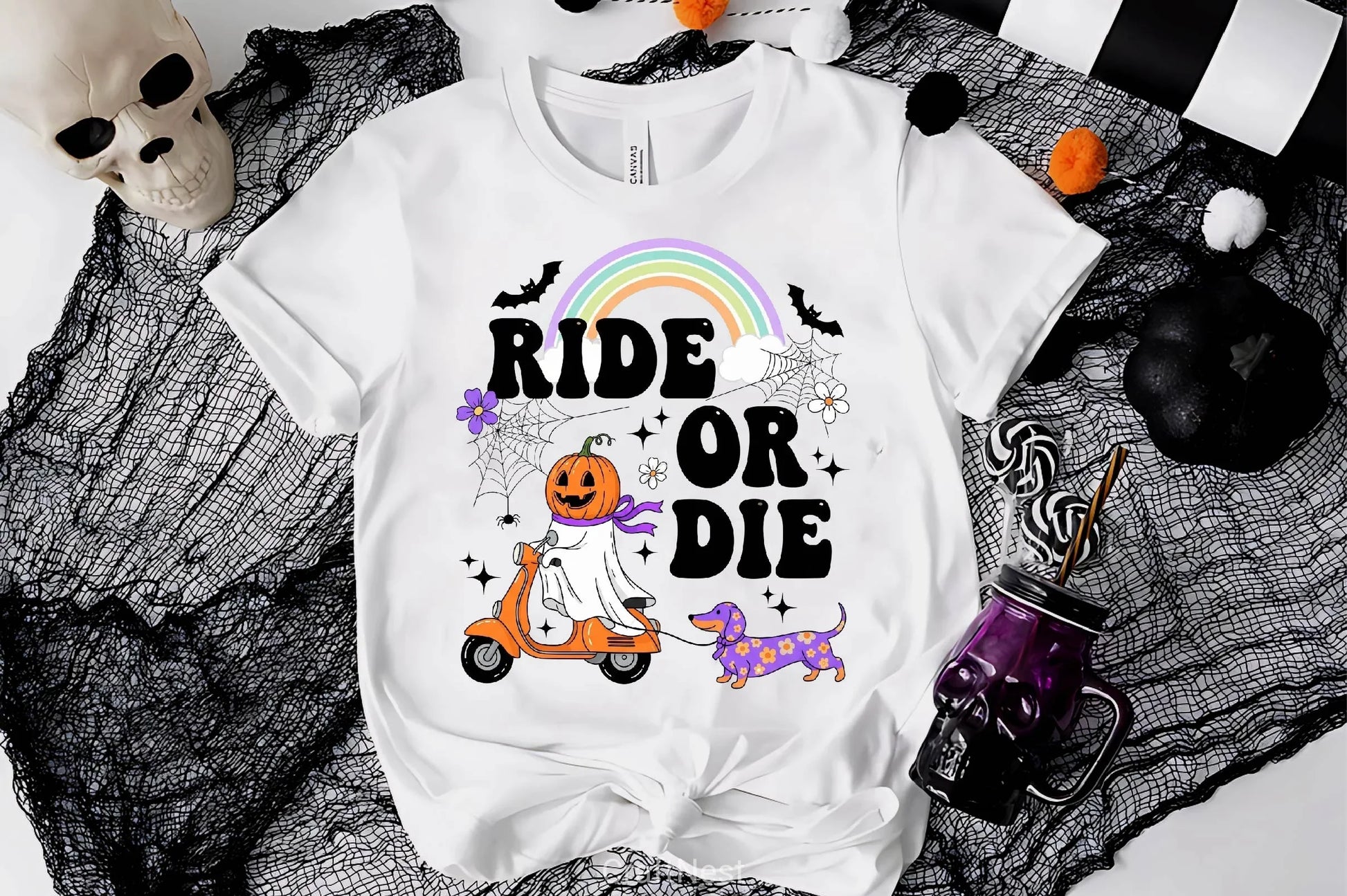 Groovy Halloween Clipart Bundle 11 - CraftNest - Digital Crafting and Art