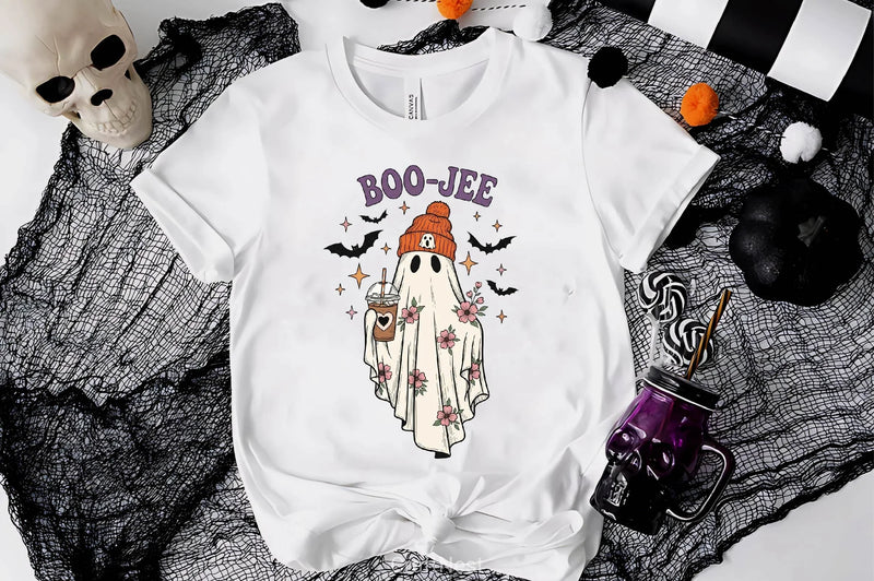 Retro Halloween Ghost Clipart Bundle - CraftNest - Digital Crafting and Art