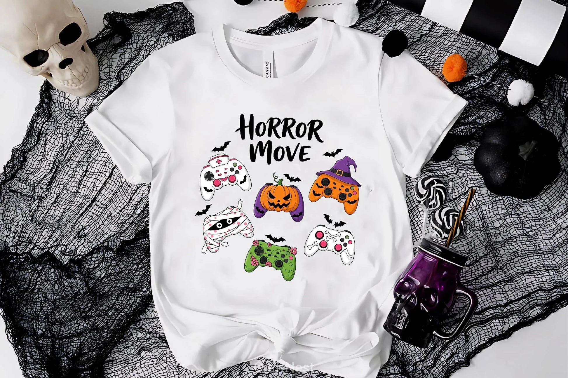 Groovy Halloween Clipart Bundle 23 - CraftNest - Digital Crafting and Art