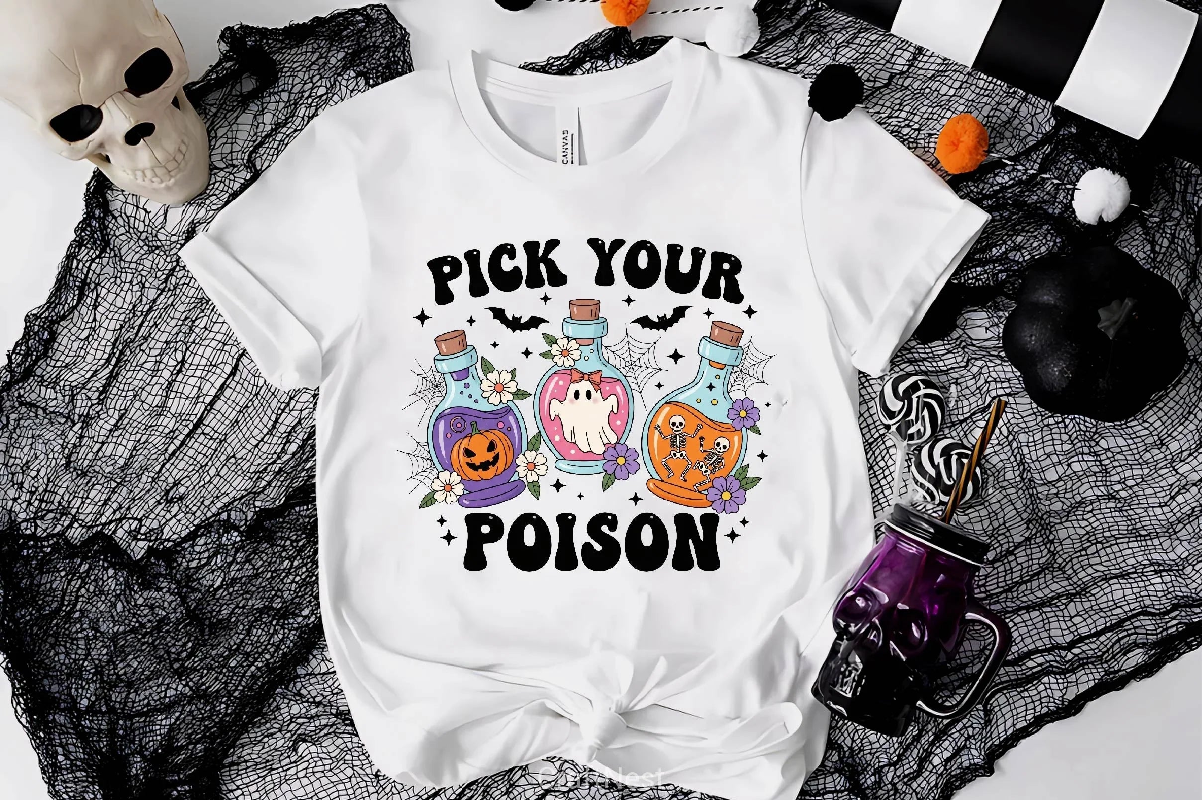 Groovy Halloween Clipart Bundle 14 - CraftNest - Digital Crafting and Art