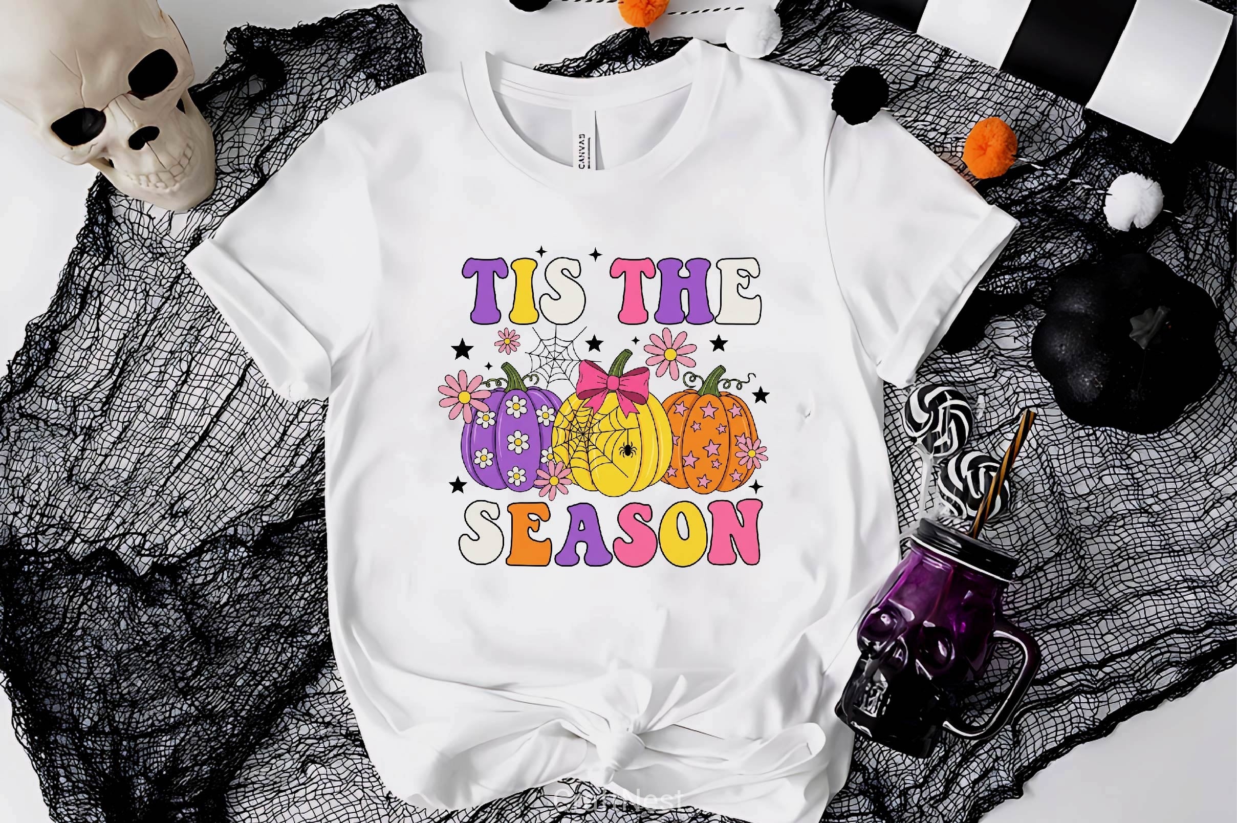 Groovy Halloween Clipart Bundle 8 - CraftNest - Digital Crafting and Art