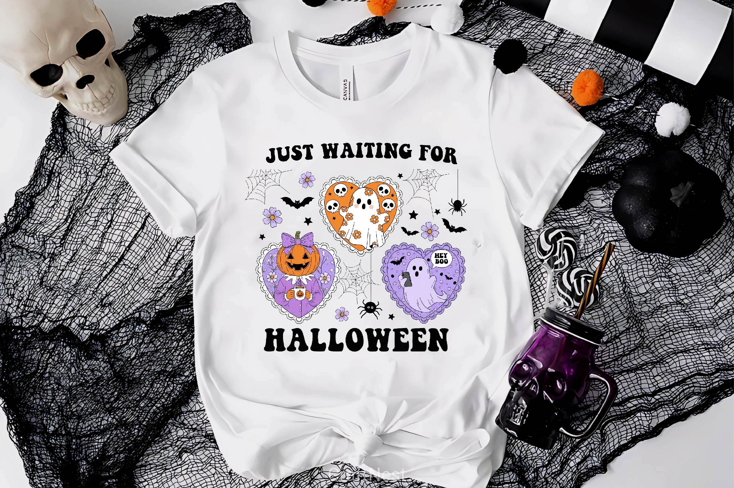 Groovy Halloween Clipart Bundle 5 - CraftNest - Digital Crafting and Art