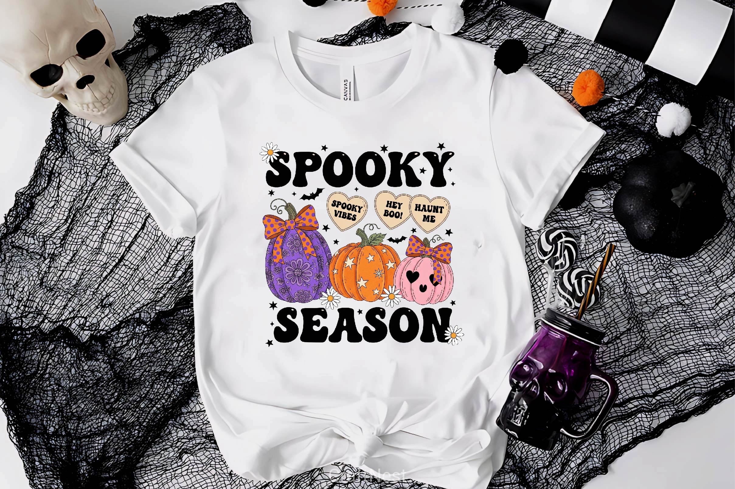 Groovy Halloween Clipart Bundle 7 - CraftNest - Digital Crafting and Art