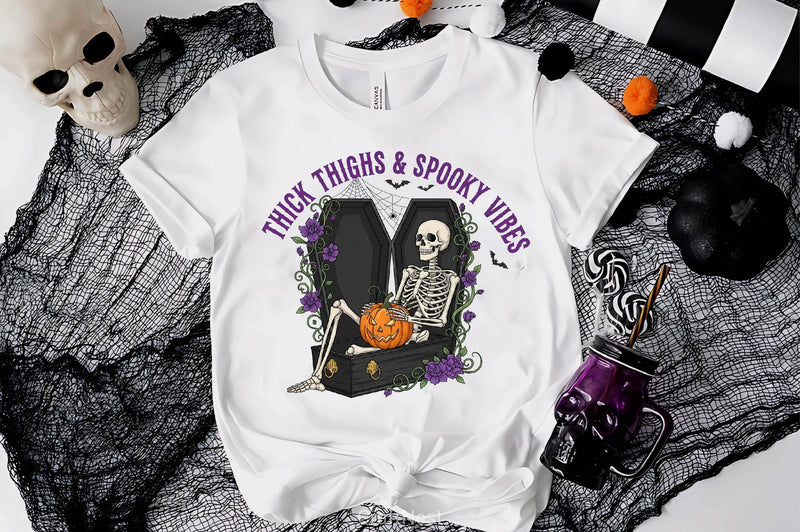 Skeleton Halloween Quote Clipart Bundle 1 - CraftNest - Digital Crafting and Art