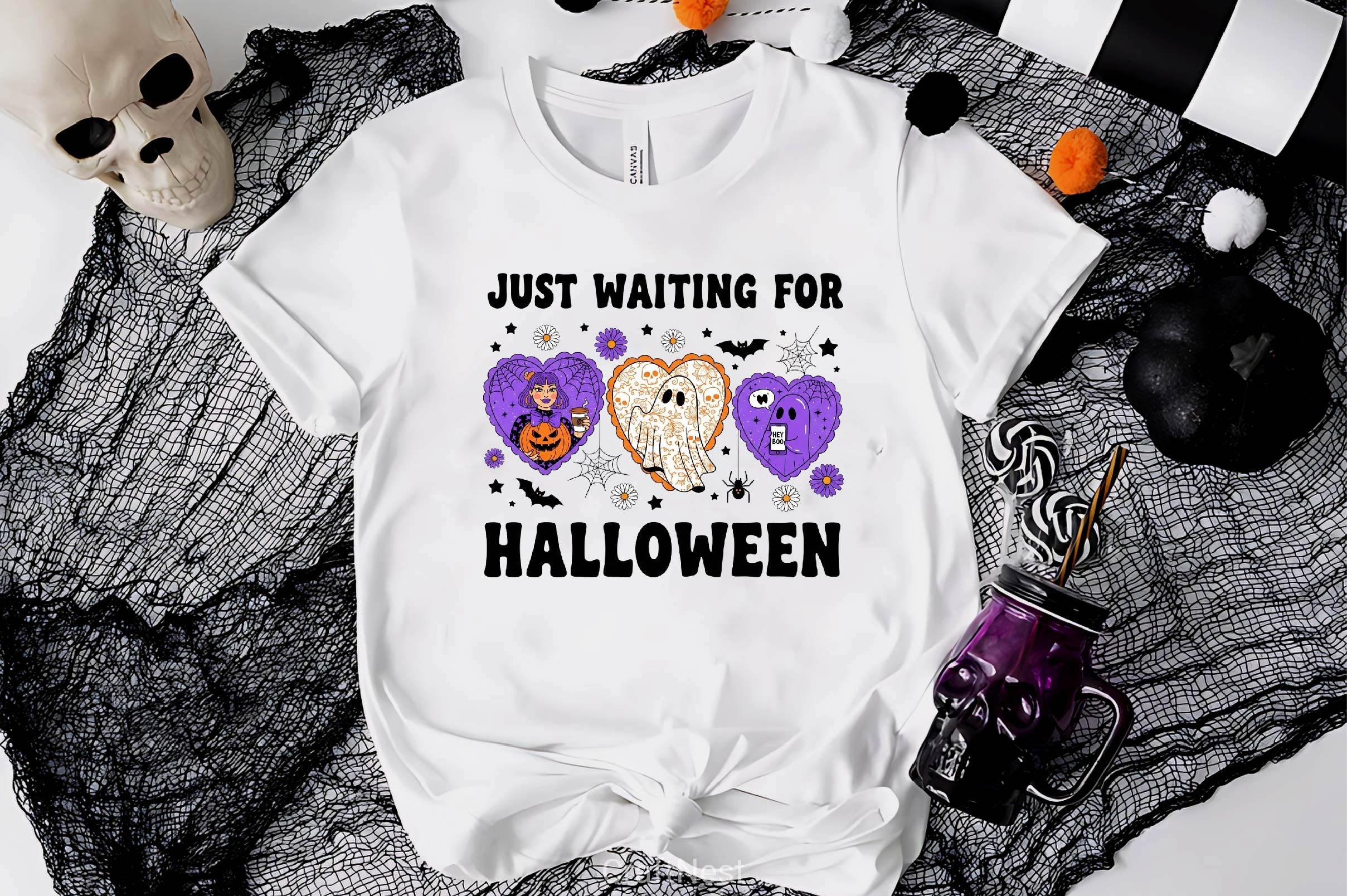 Groovy Halloween Clipart Bundle 21 - CraftNest - Digital Crafting and Art