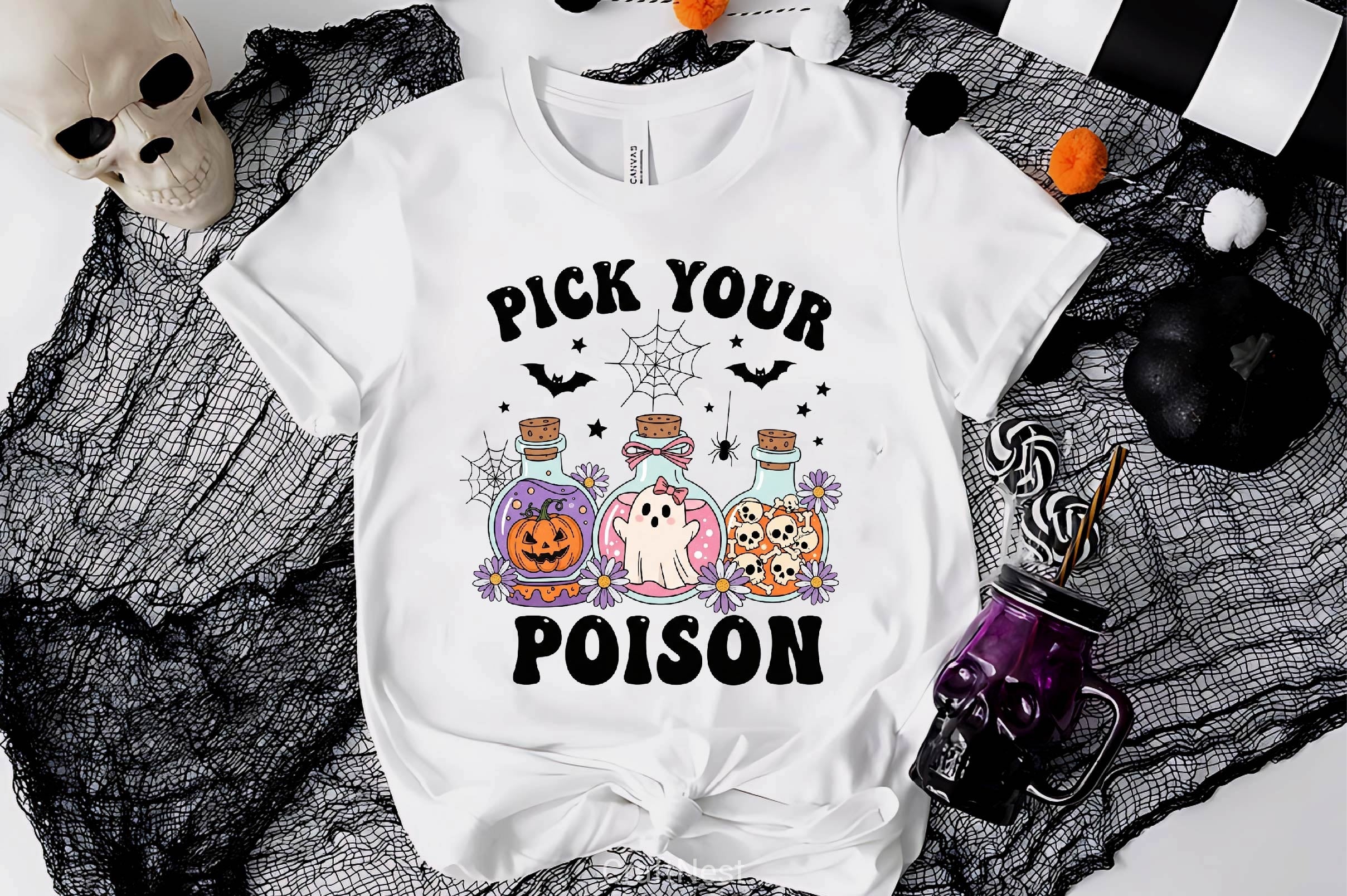 Groovy Halloween Clipart Bundle 6 - CraftNest - Digital Crafting and Art