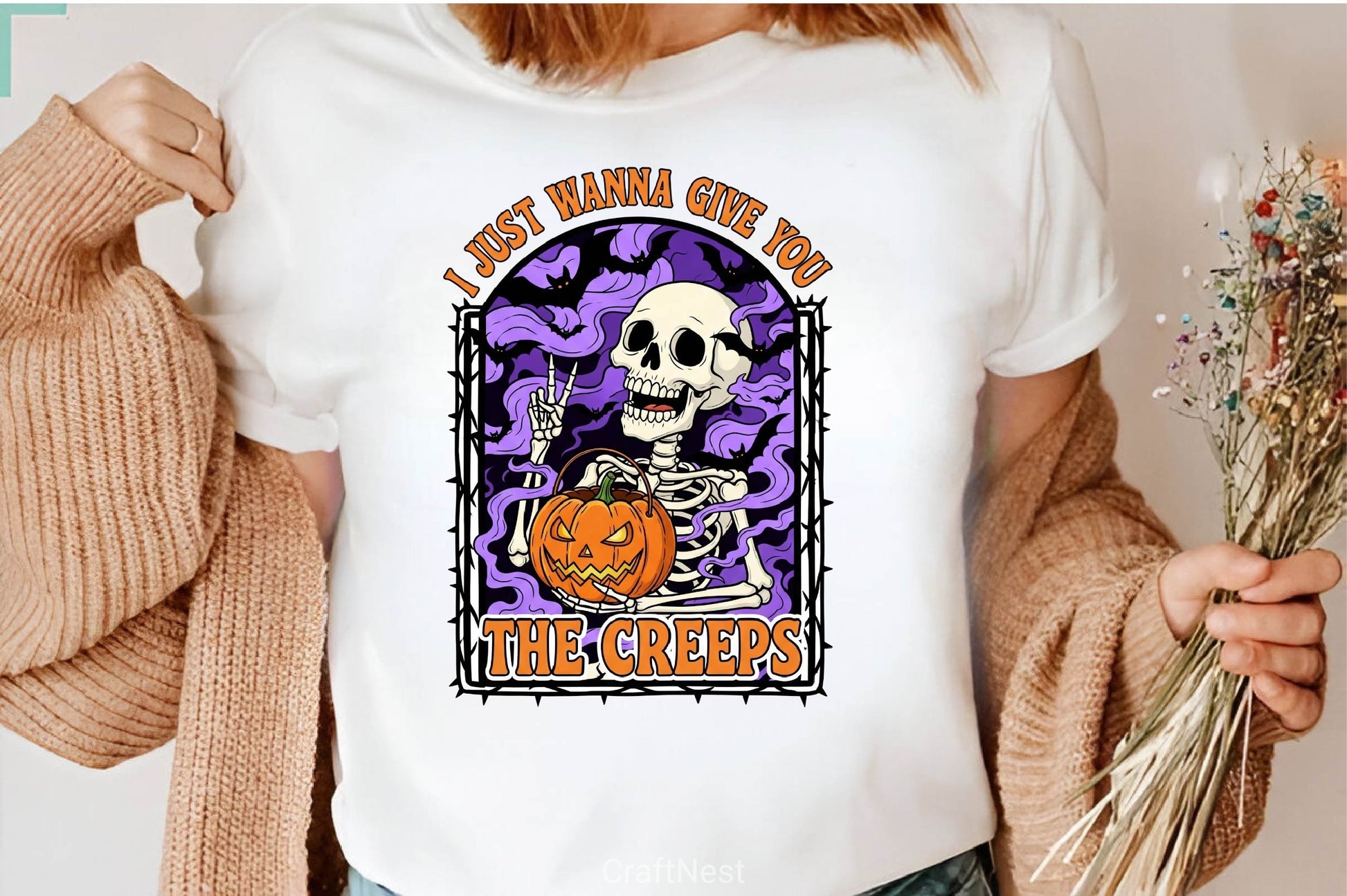 Skeleton Halloween Quote Clipart Bundle 16 - CraftNest - Digital Crafting and Art