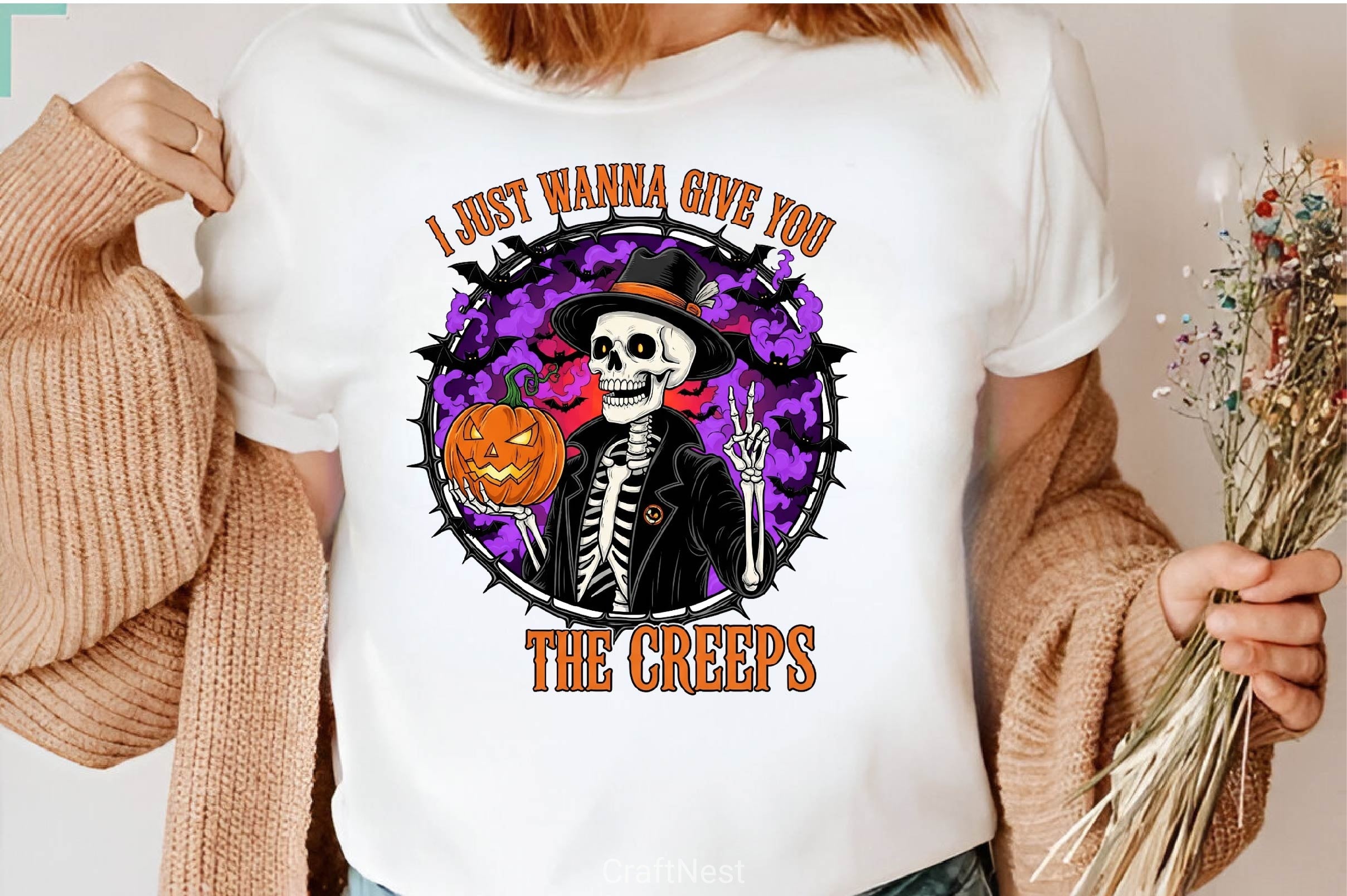 Skeleton Halloween Quote Clipart Bundle 2 - CraftNest - Digital Crafting and Art