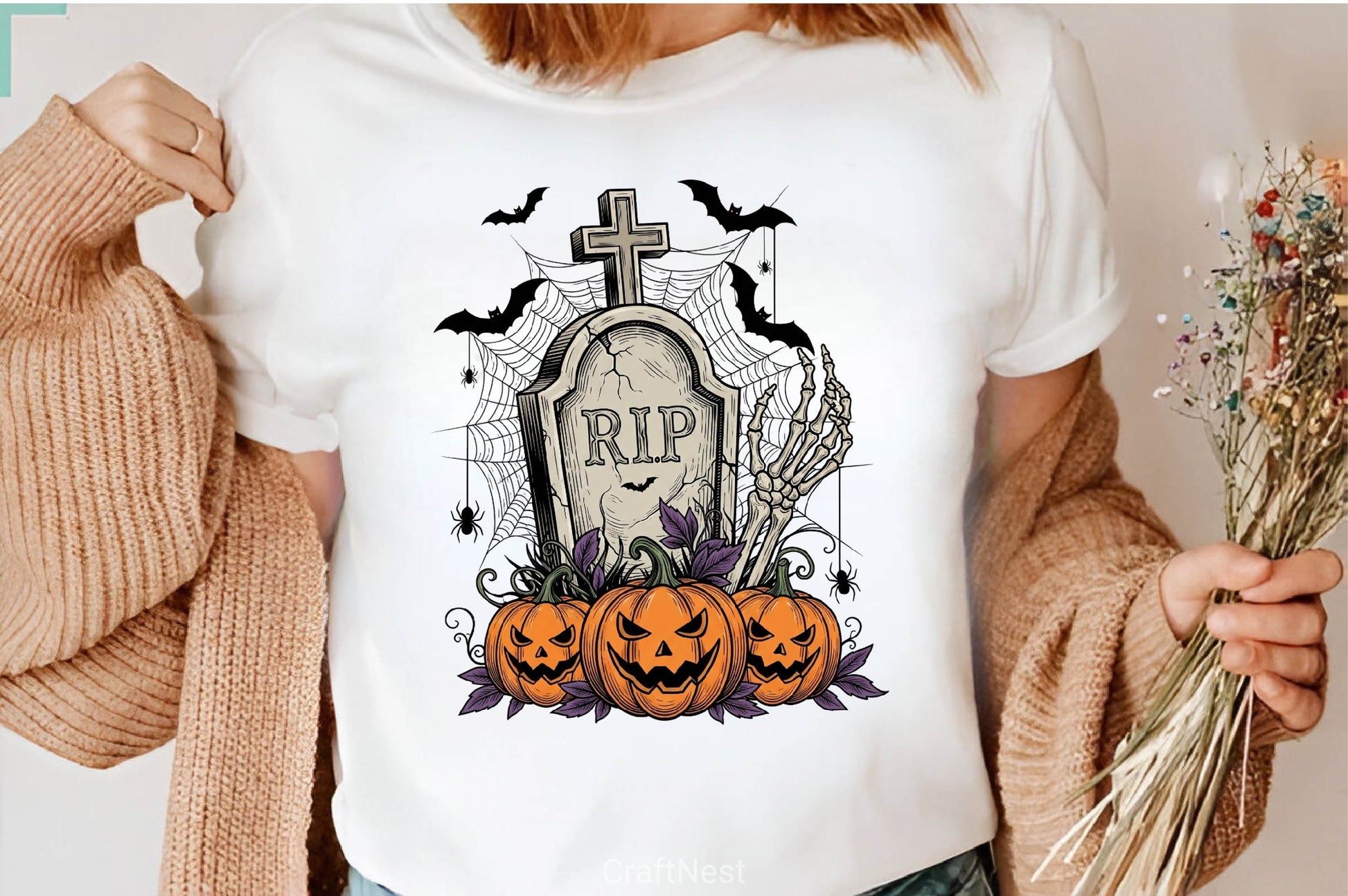 Skeleton Halloween Quote Clipart Bundle - CraftNest - Digital Crafting and Art