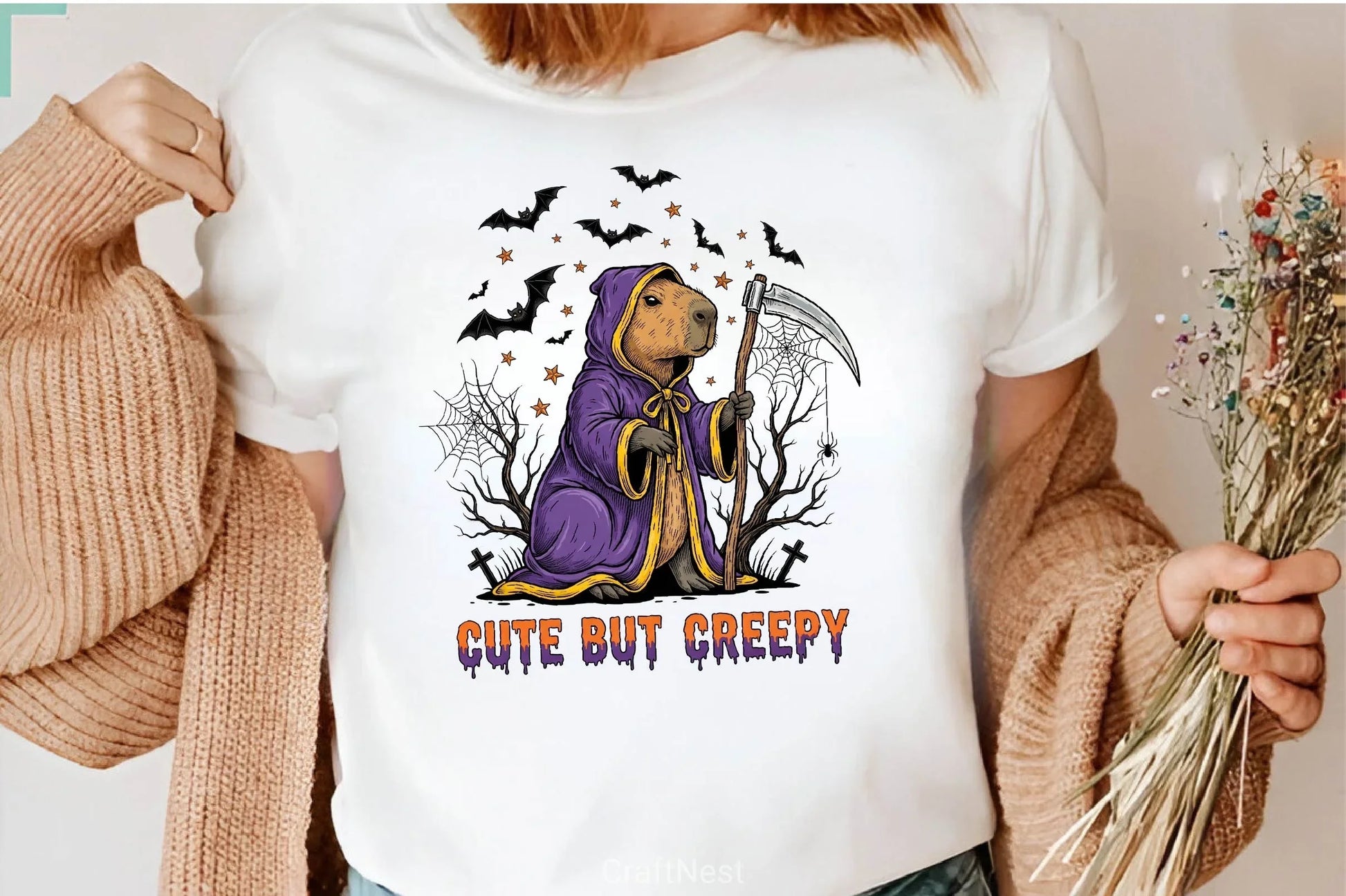 Halloween Capybara Clipart Bundle 5 - CraftNest - Digital Crafting and Art