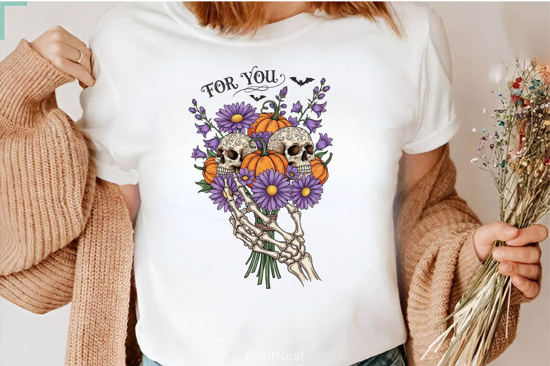 Skeleton Halloween Quote Clipart Bundle 10 - CraftNest - Digital Crafting and Art