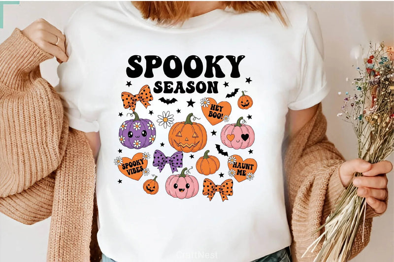 Groovy Halloween Clipart Bundle 9 - CraftNest - Digital Crafting and Art
