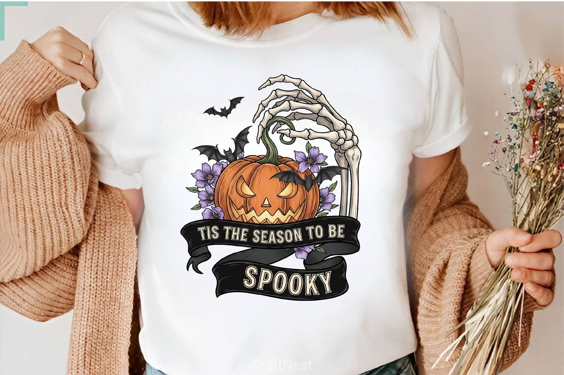 Skeleton Halloween Quote Clipart Bundle 15 - CraftNest - Digital Crafting and Art