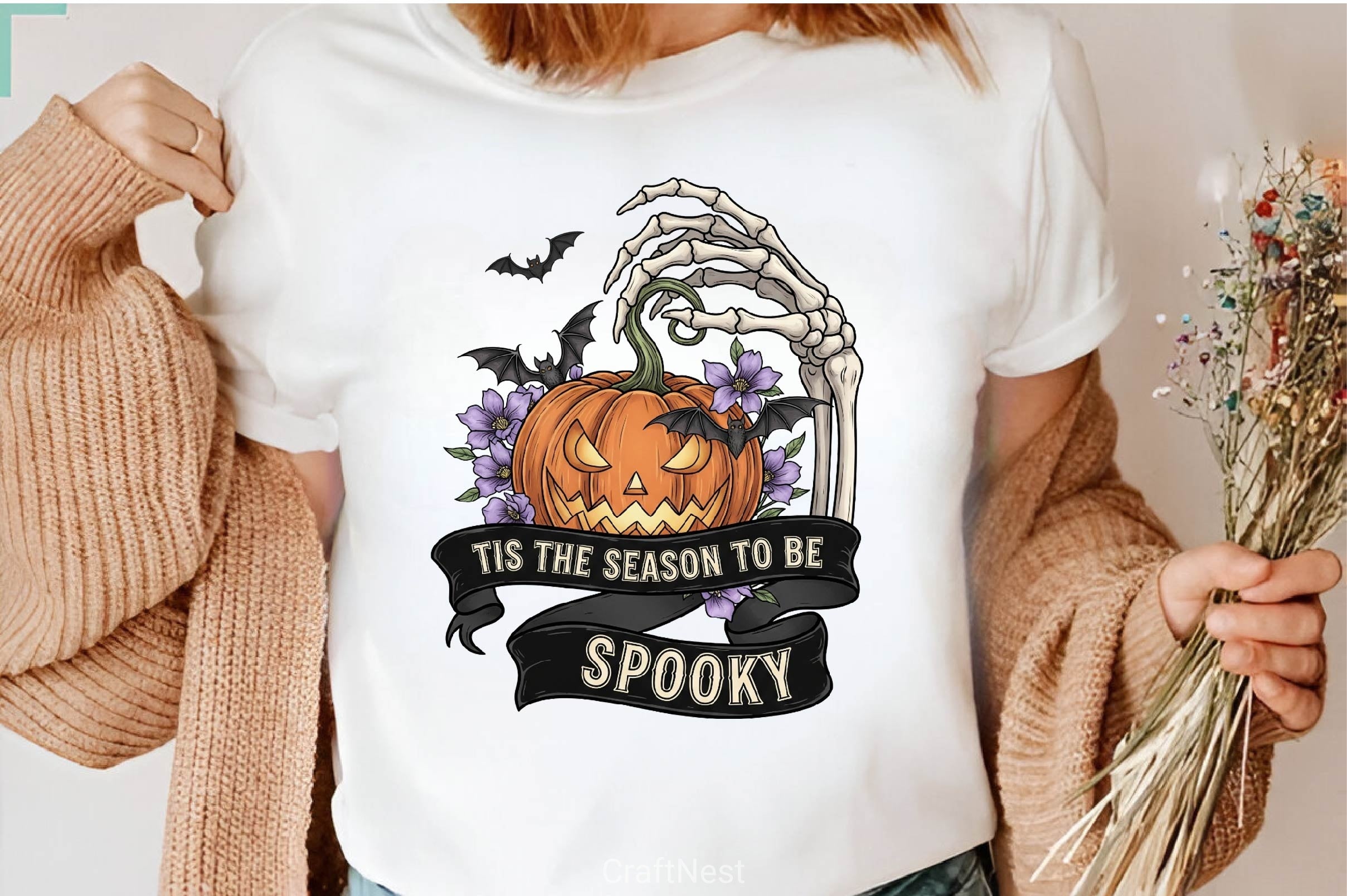 Skeleton Halloween Quote Clipart Bundle 15 - CraftNest - Digital Crafting and Art