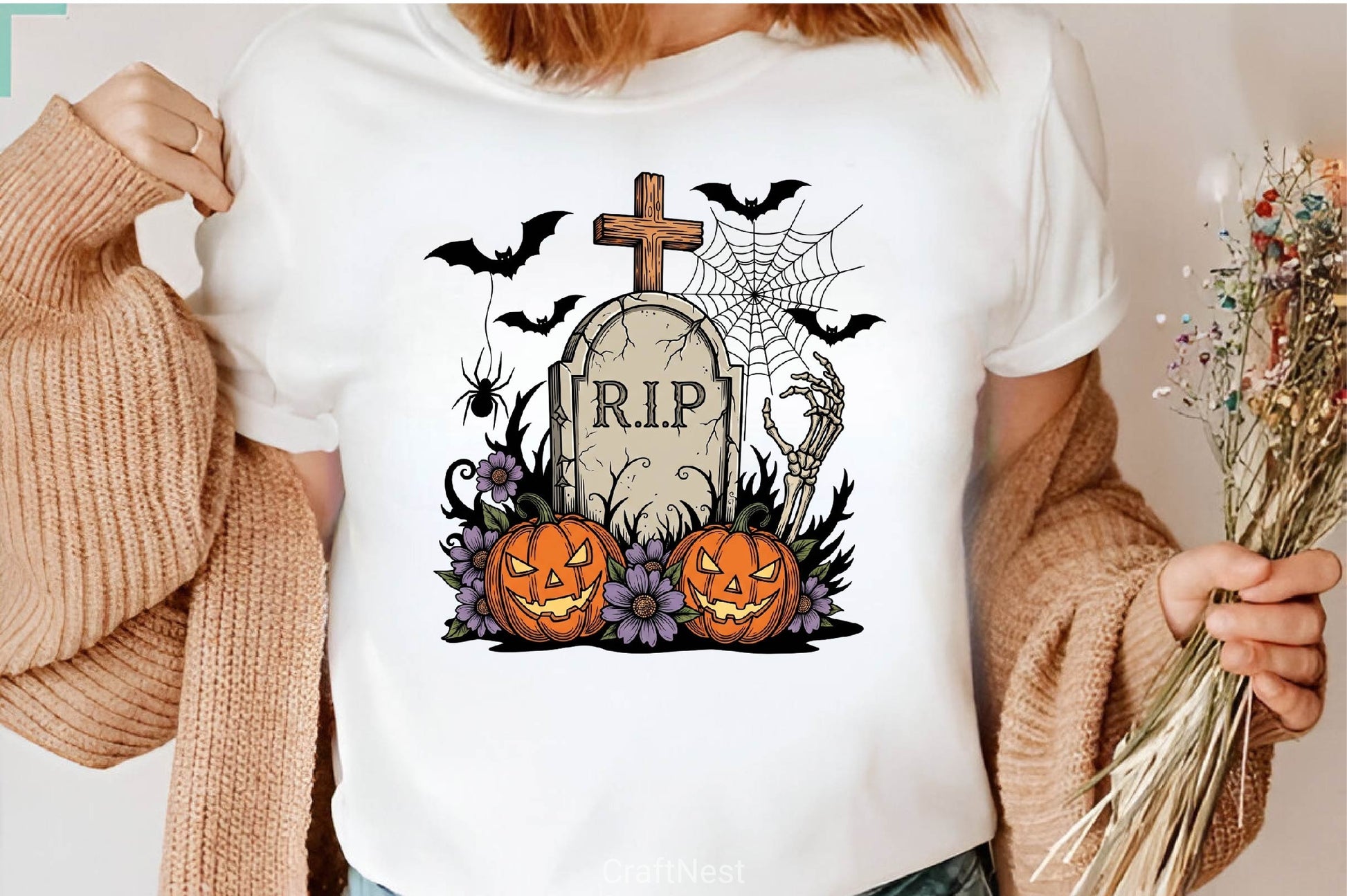 Skeleton Halloween Quote Clipart Bundle 8 - CraftNest - Digital Crafting and Art