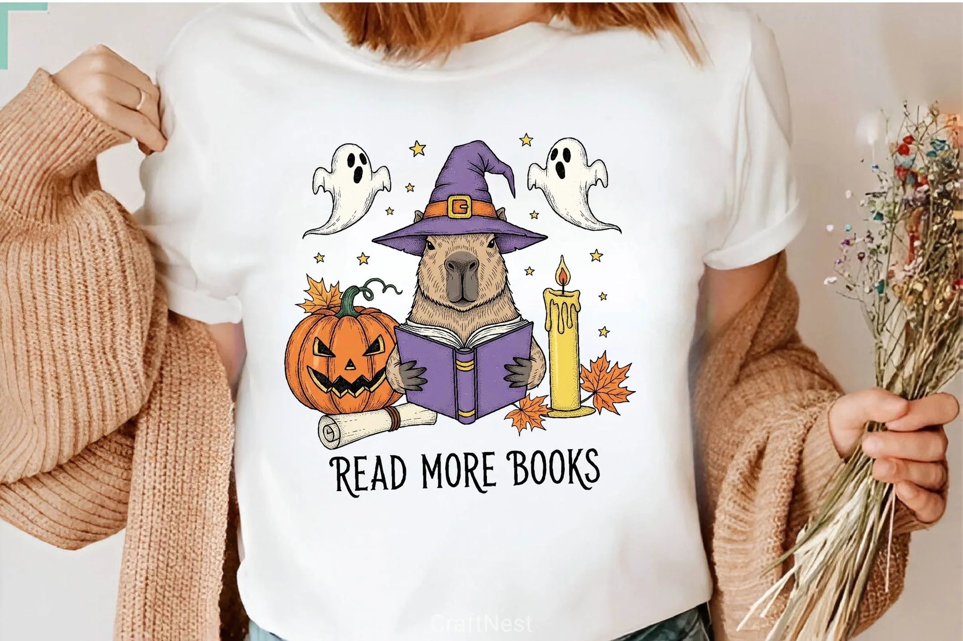 Halloween Capybara Clipart Bundle 3 - CraftNest - Digital Crafting and Art