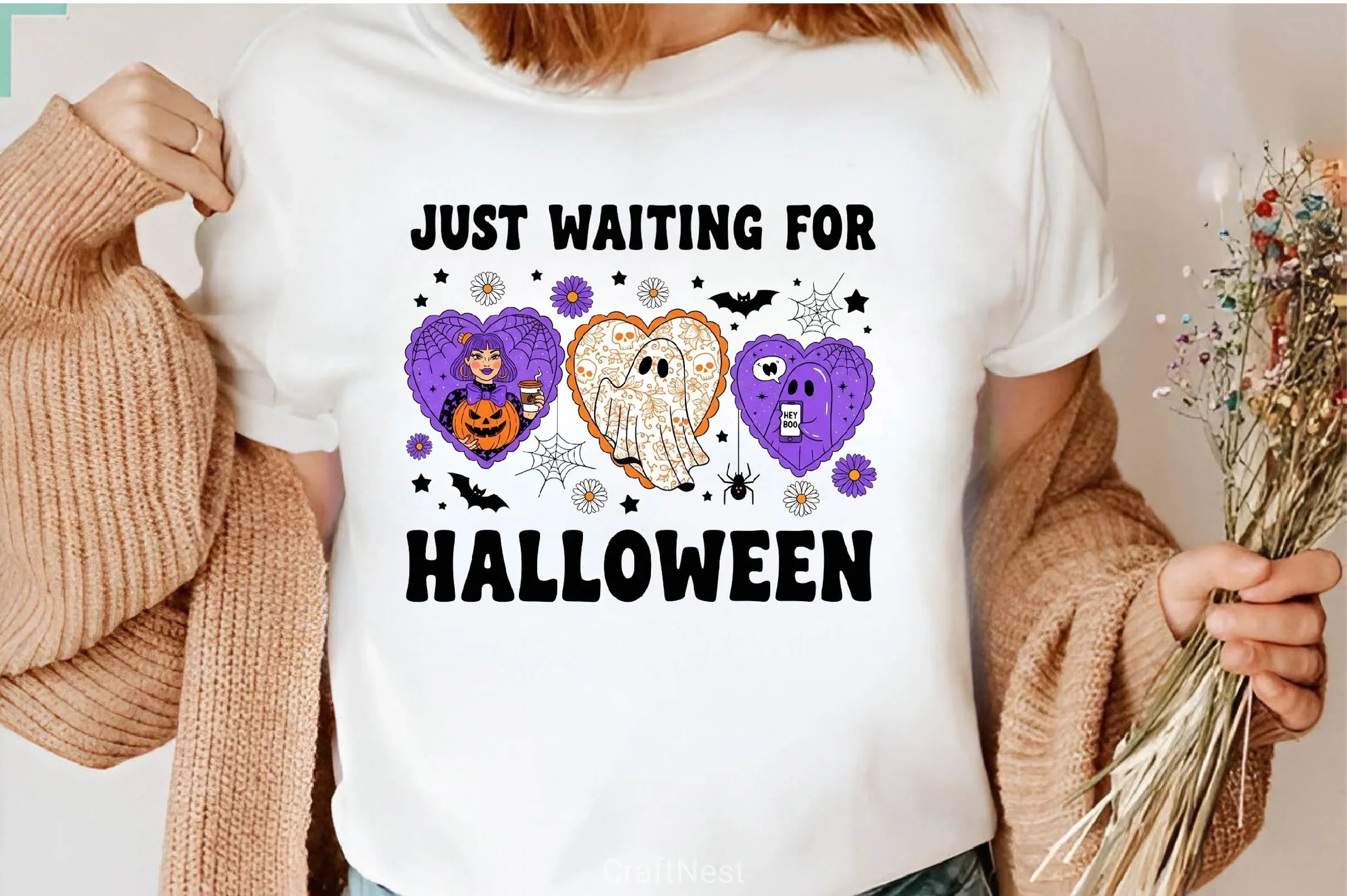 Groovy Halloween Clipart Bundle 21 - CraftNest - Digital Crafting and Art
