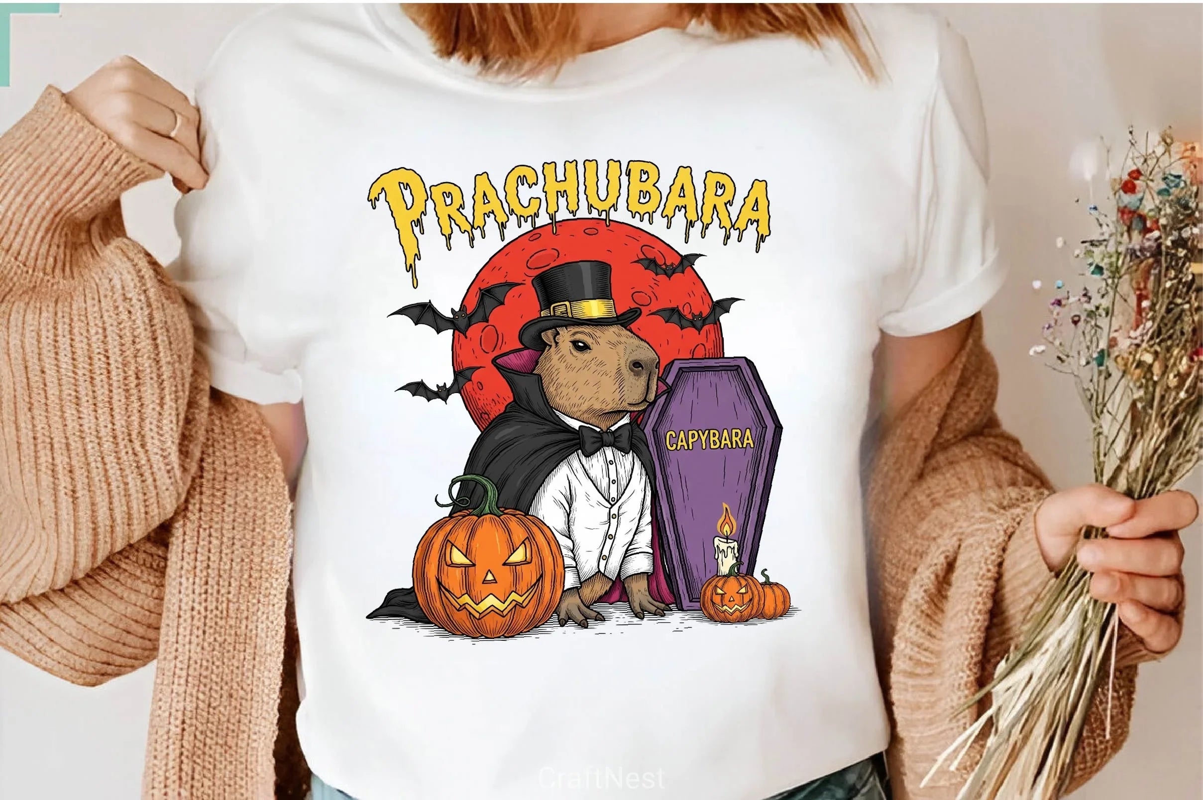 Halloween Capybara Clipart Bundle 4 - CraftNest - Digital Crafting and Art