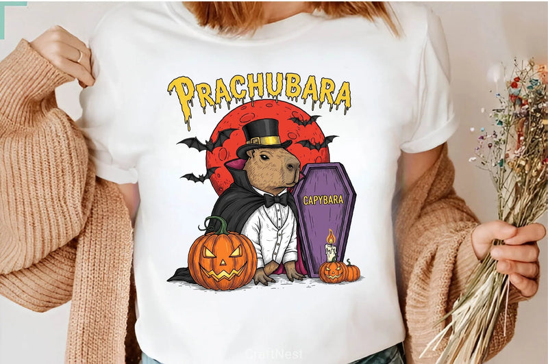 Halloween Capybara Clipart Bundle 4 - CraftNest - Digital Crafting and Art