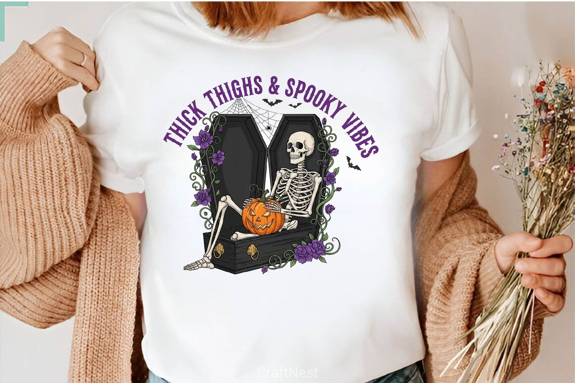 Skeleton Halloween Quote Clipart Bundle 1 - CraftNest - Digital Crafting and Art