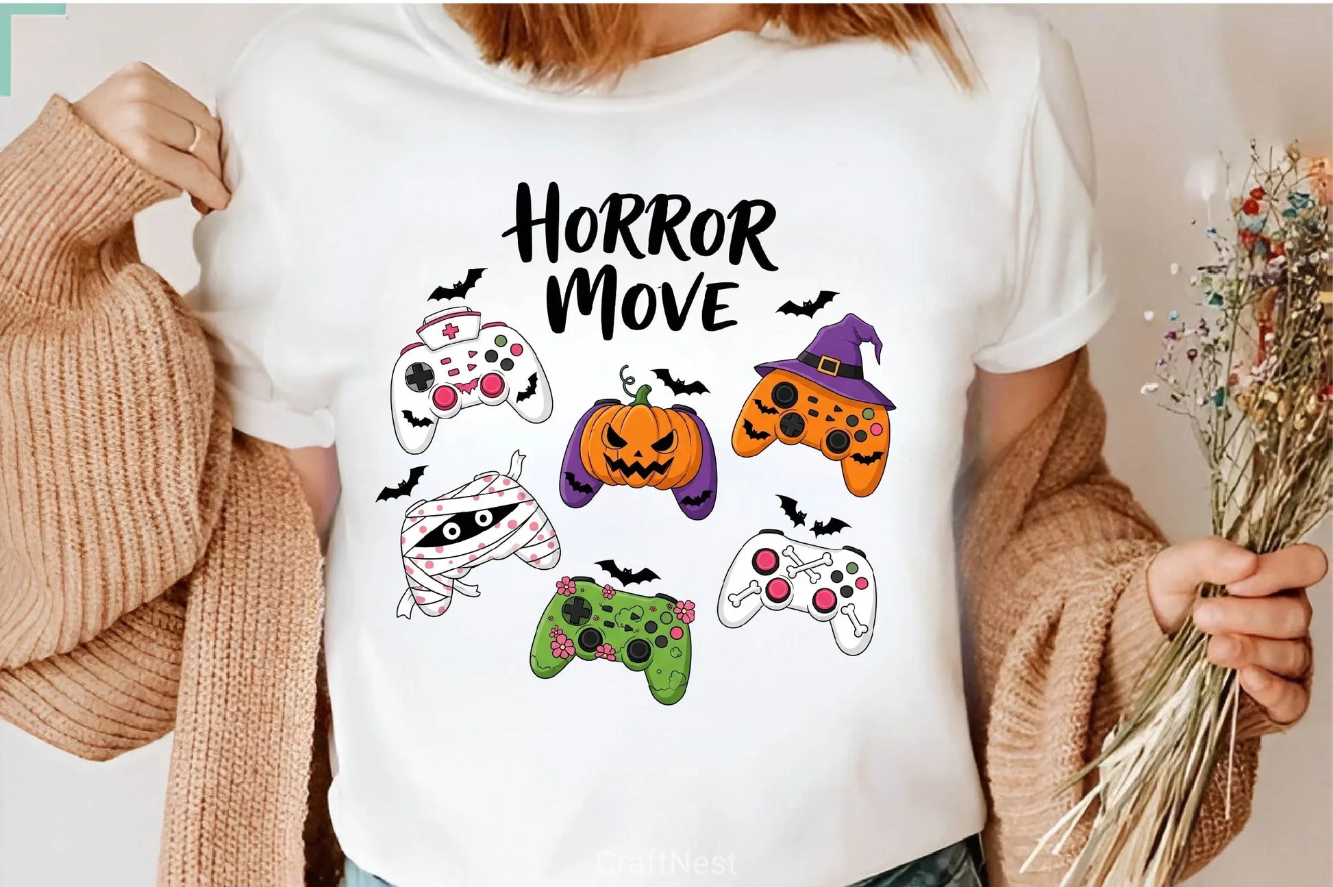 Groovy Halloween Clipart Bundle 23 - CraftNest - Digital Crafting and Art