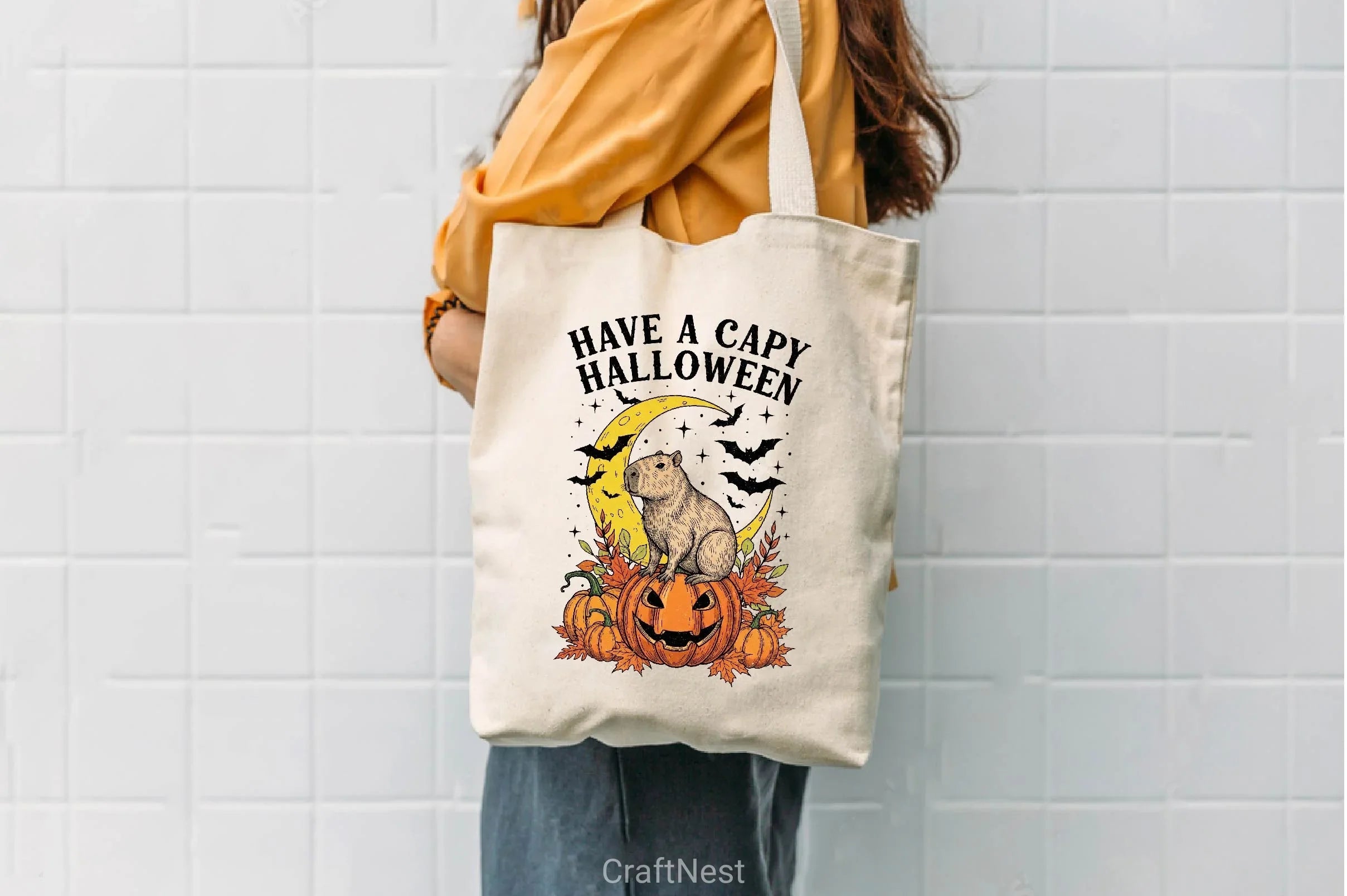 Halloween Capybara Clipart Bundle 15 - CraftNest - Digital Crafting and Art