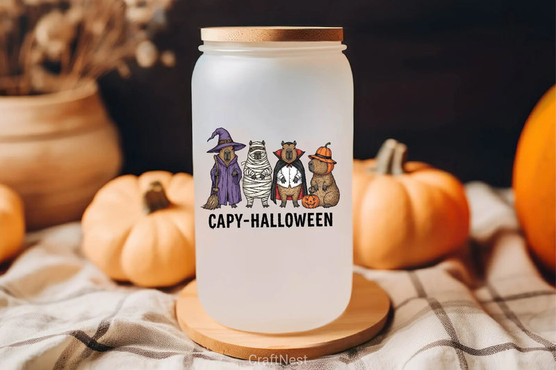 Halloween Capybara Clipart Bundle13 - CraftNest - Digital Crafting and Art
