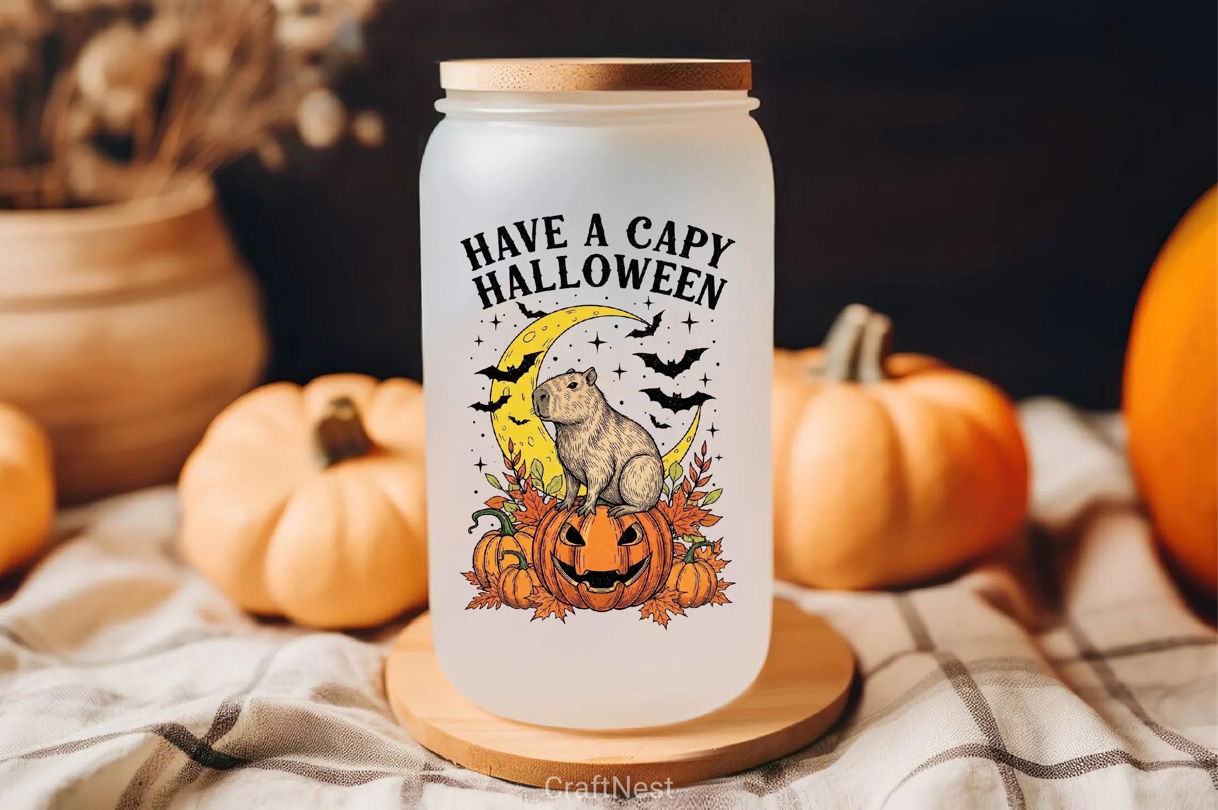 Halloween Capybara Clipart Bundle 15 - CraftNest - Digital Crafting and Art