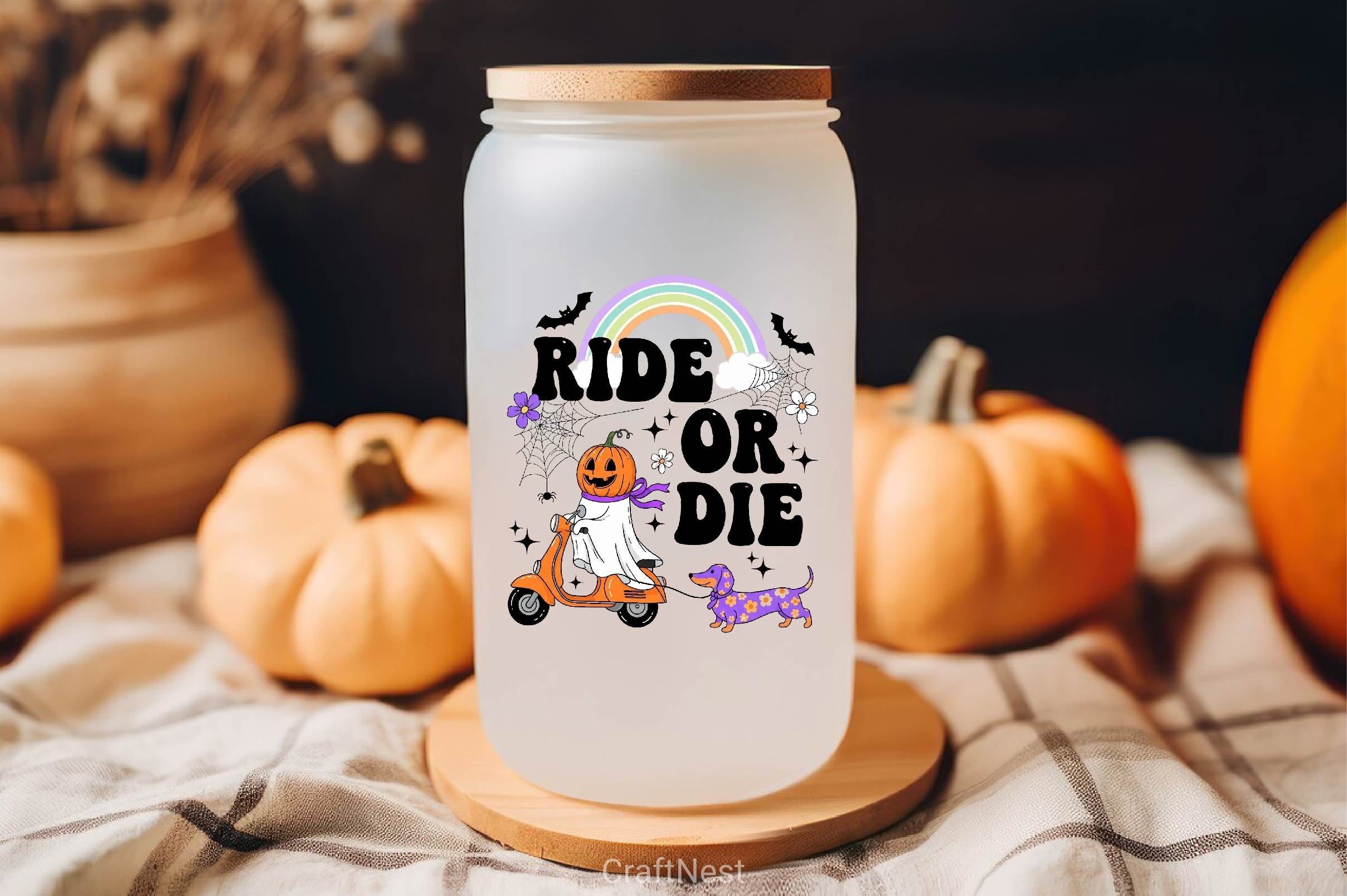 Groovy Halloween Clipart Bundle 11 - CraftNest - Digital Crafting and Art