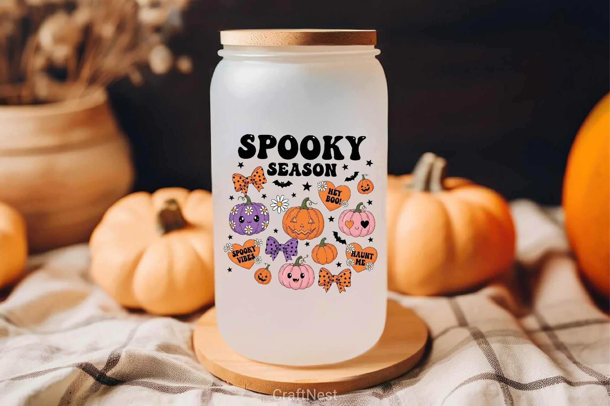 Groovy Halloween Clipart Bundle 9 - CraftNest - Digital Crafting and Art