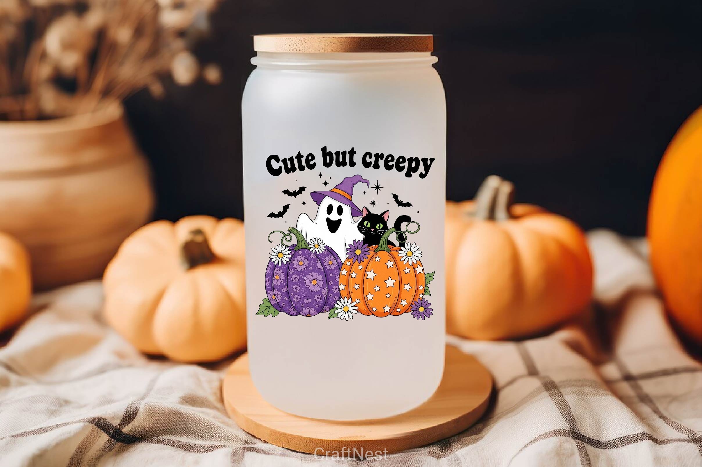 Groovy Halloween Clipart Bundle 18 - CraftNest - Digital Crafting and Art