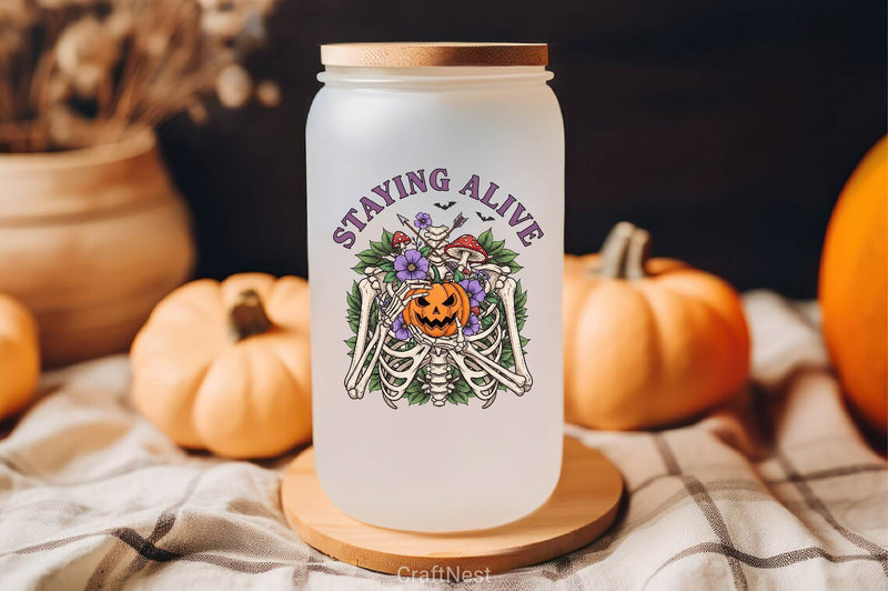 Skeleton Halloween Quote Clipart Bundle 5 - CraftNest - Digital Crafting and Art