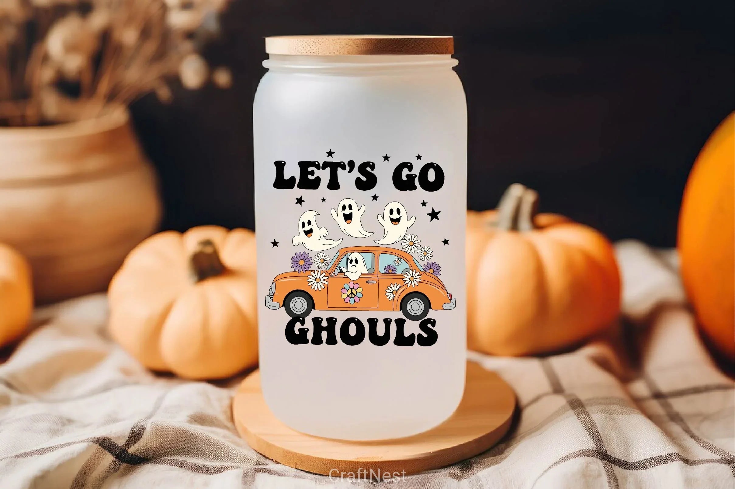Groovy Halloween Clipart Bundle 16 - CraftNest - Digital Crafting and Art