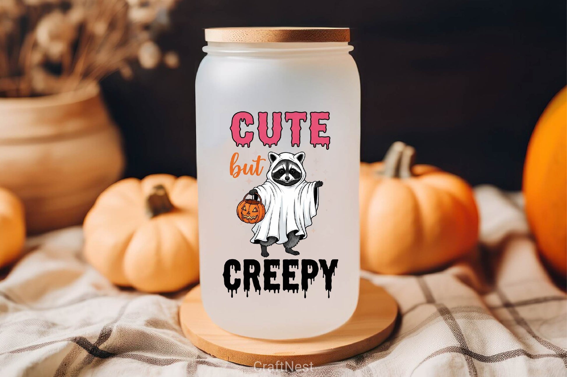 Vintage Halloween Raccoon Clipart Bundle - CraftNest - Digital Crafting and Art