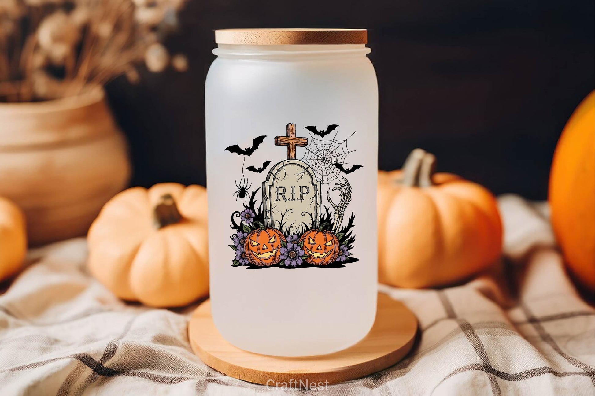 Skeleton Halloween Quote Clipart Bundle 8 - CraftNest - Digital Crafting and Art