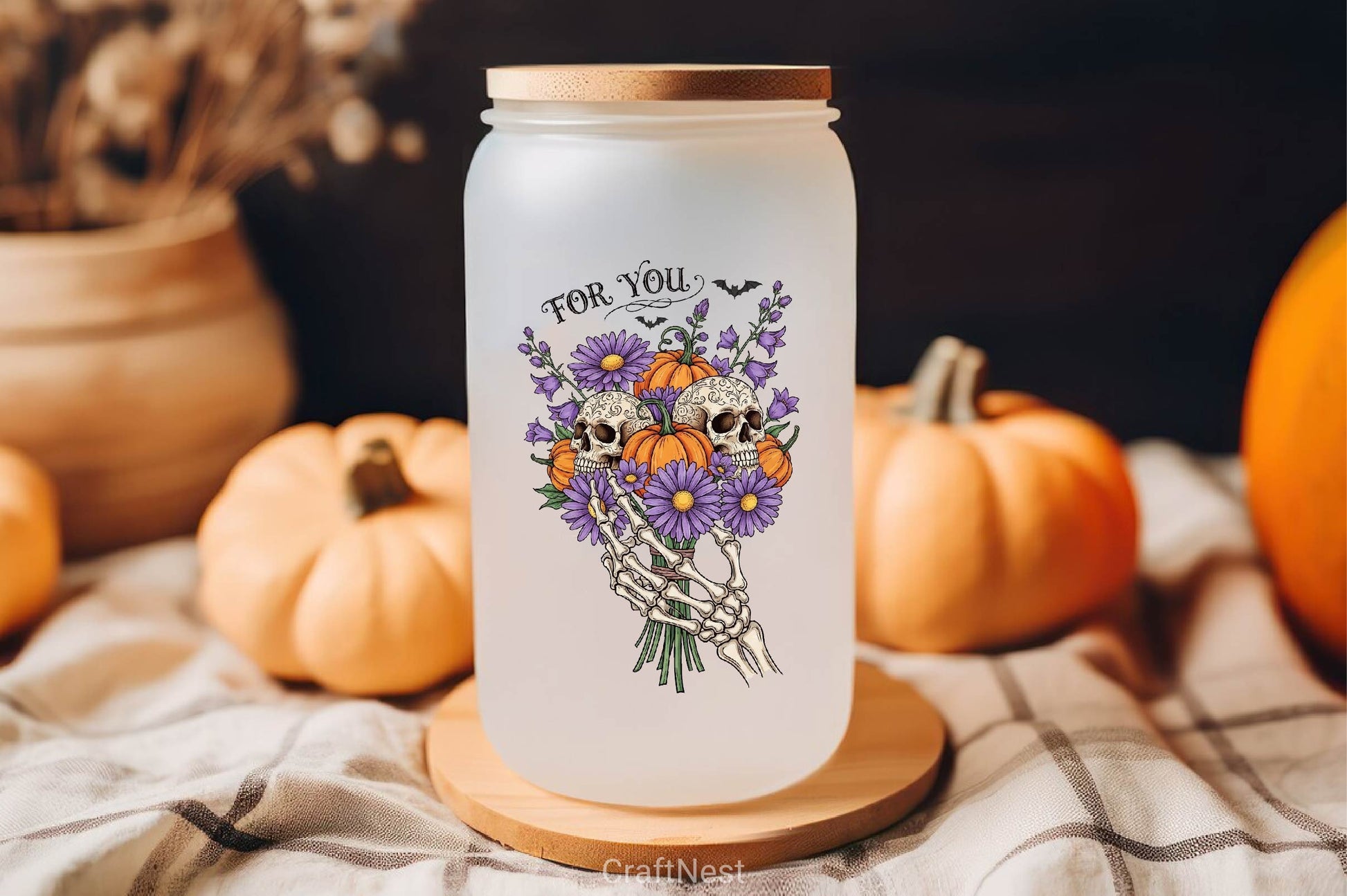 Skeleton Halloween Quote Clipart Bundle 10 - CraftNest - Digital Crafting and Art