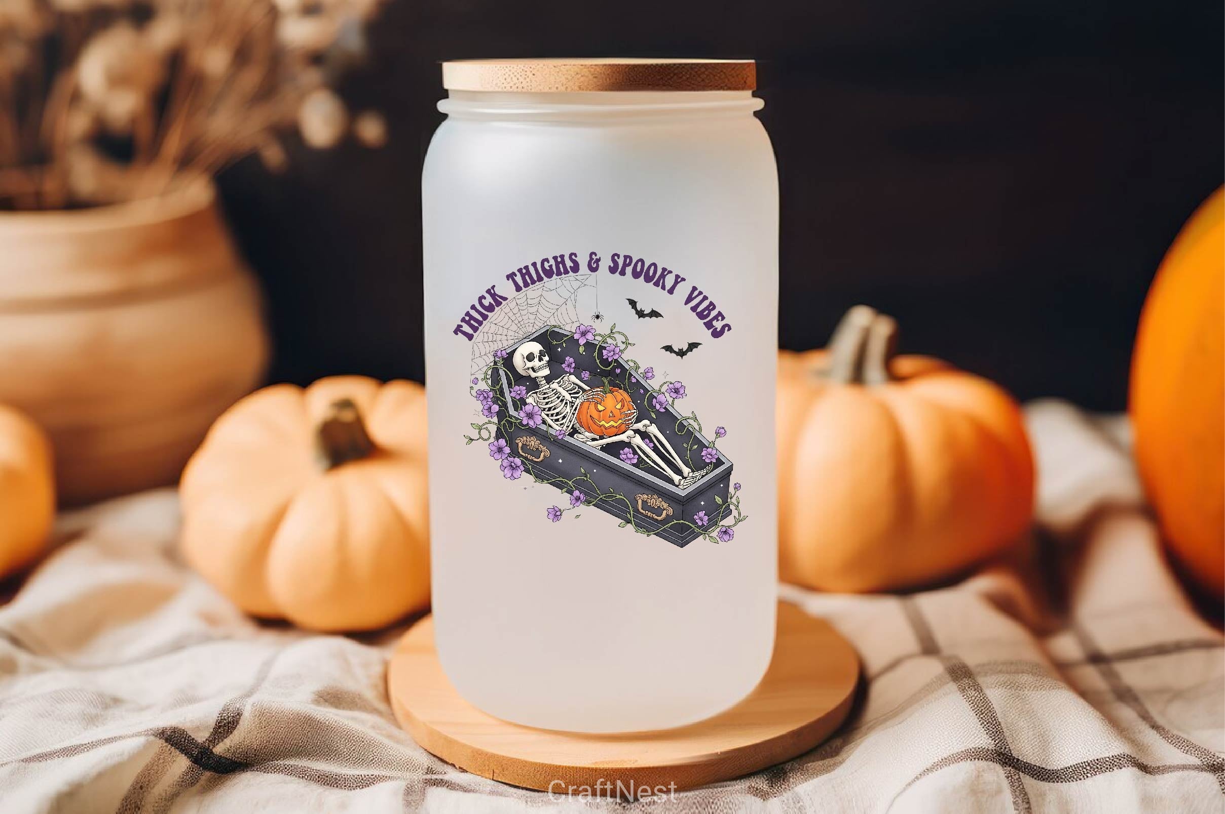 Skeleton Halloween Quote Clipart Bundle 6 - CraftNest - Digital Crafting and Art