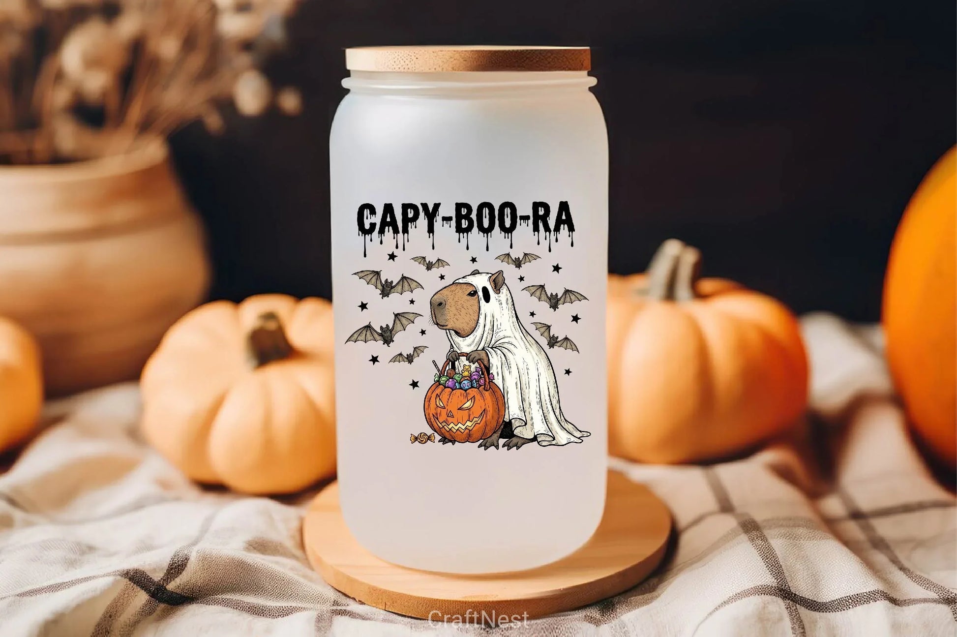 Halloween Capybara Clipart Bundle 12 - CraftNest - Digital Crafting and Art