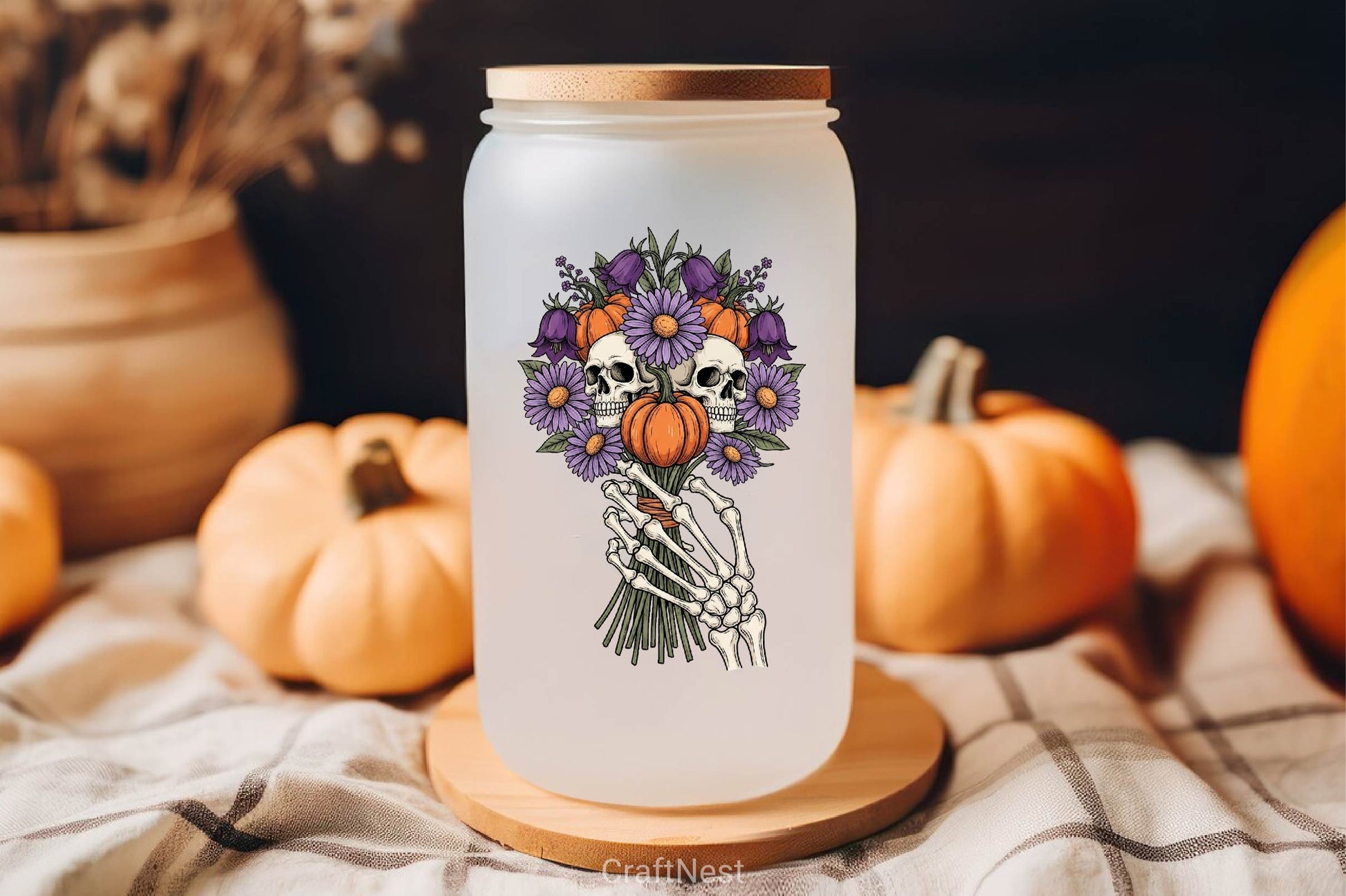 Skeleton Halloween Quote Clipart Bundle 7 - CraftNest - Digital Crafting and Art